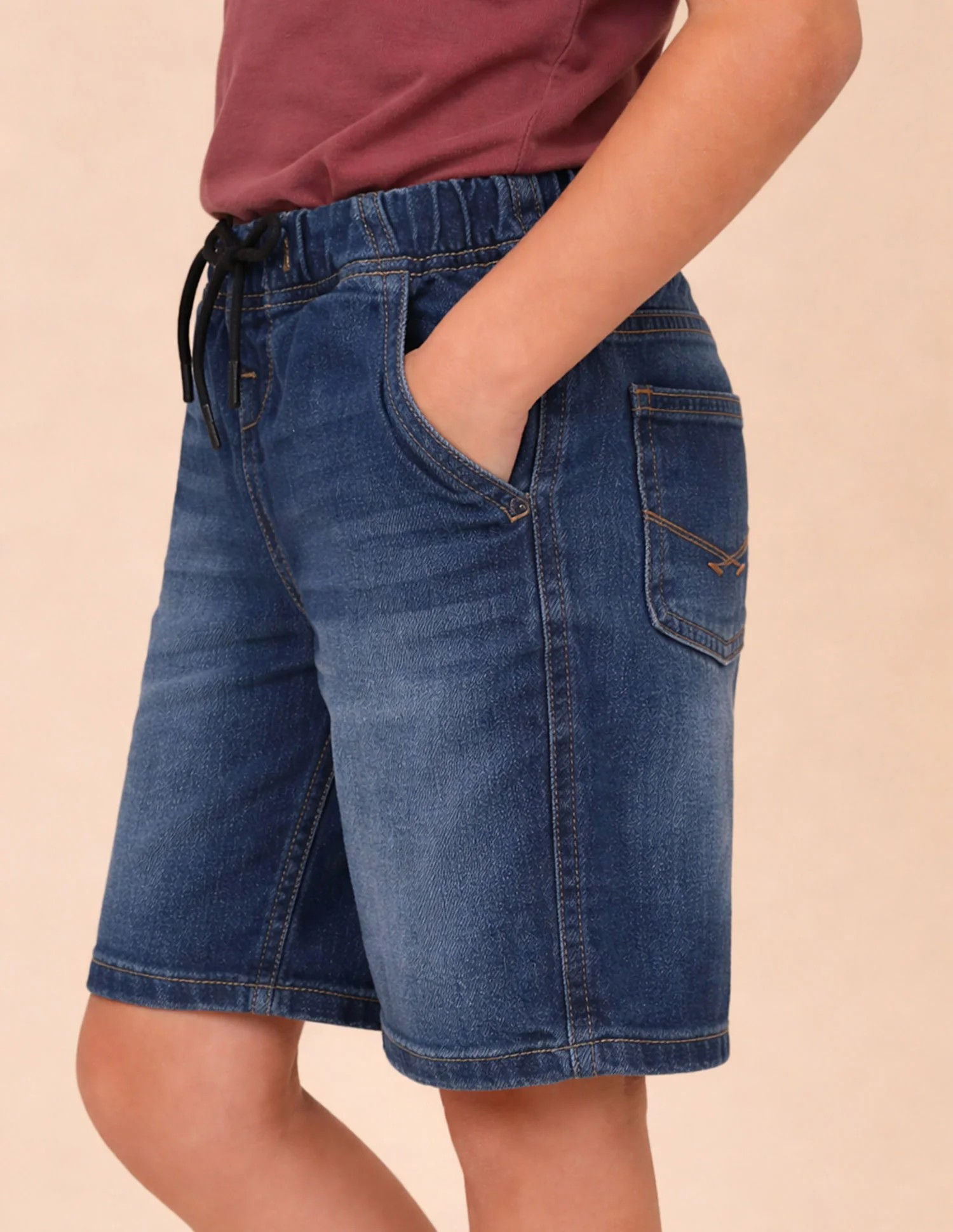 Mid Rise Whiskered Jeans - Image 6