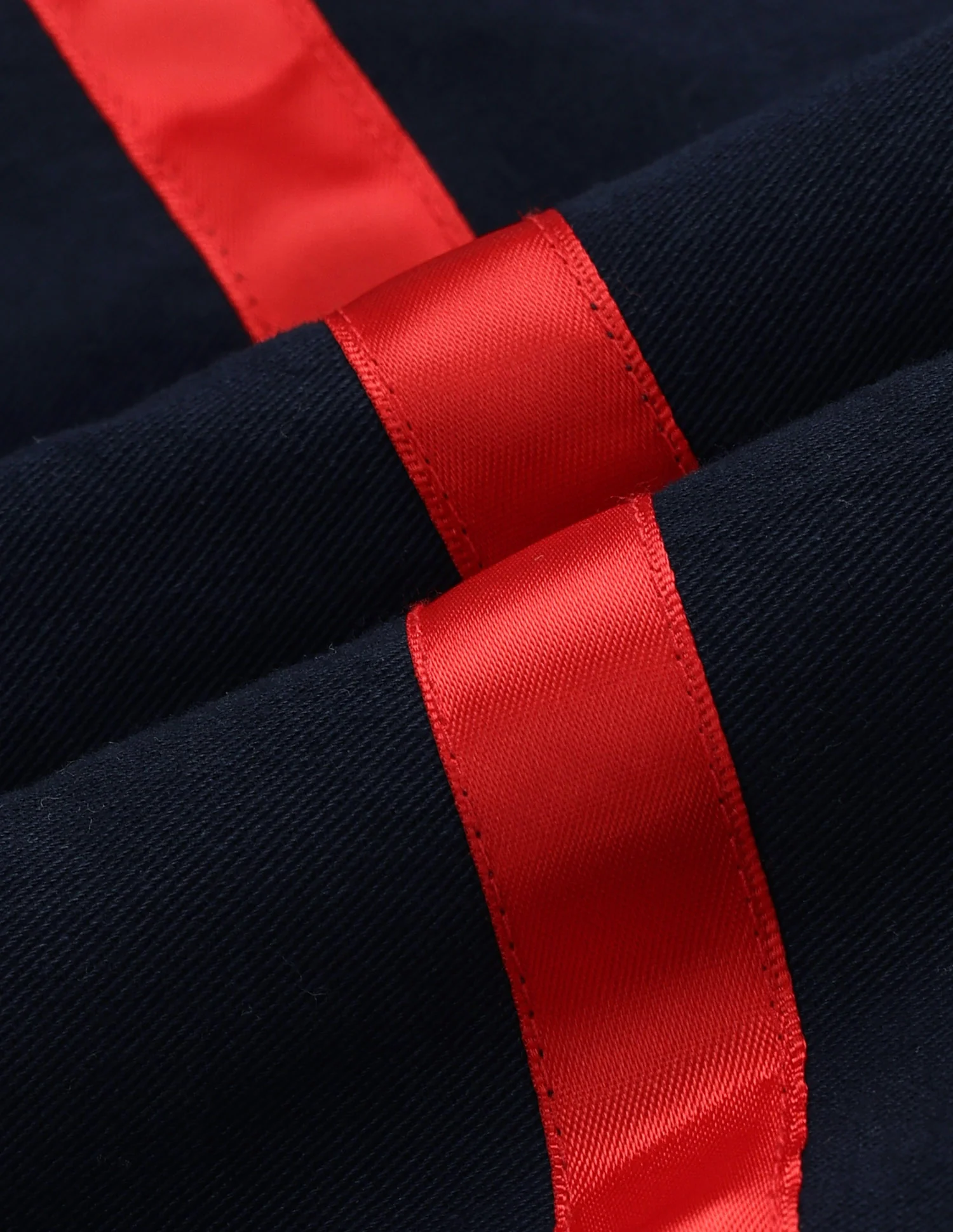 Nautical A-Line Bow Dress - Image 2