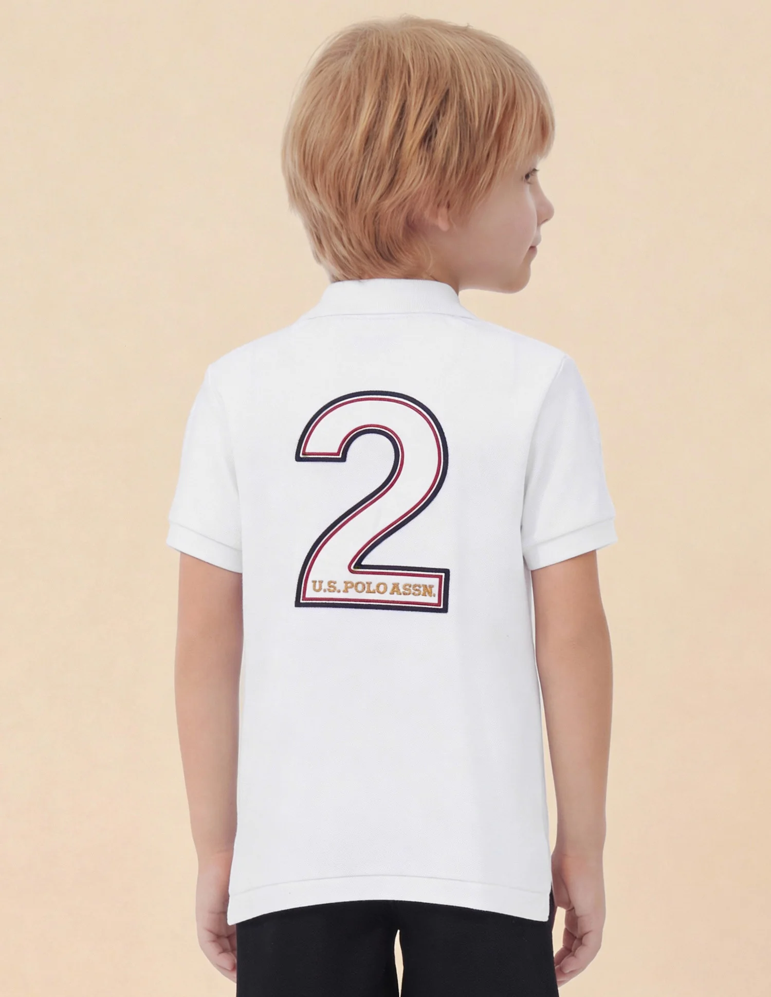 Numeric Embroidered Regular Fit Polo Shirt - Image 5