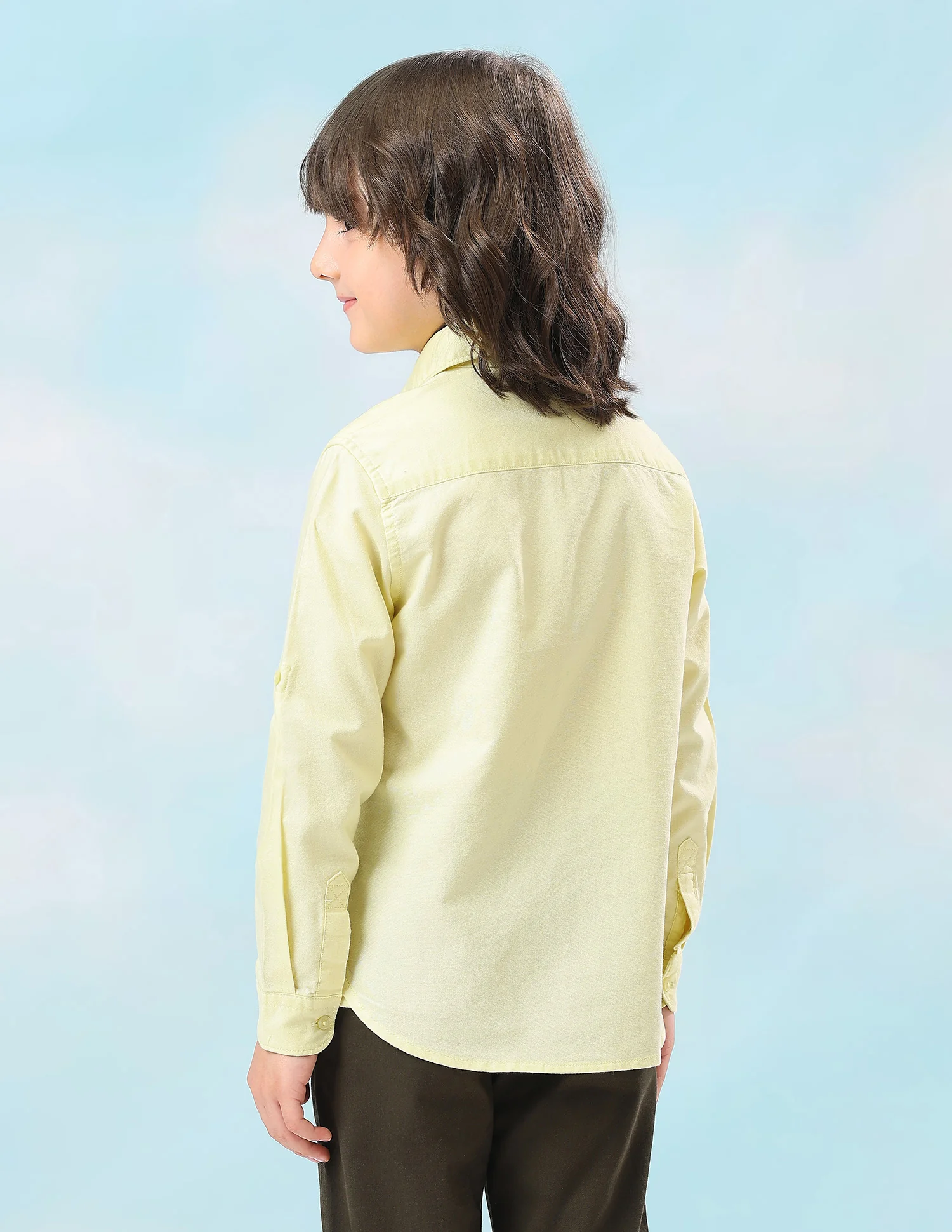 Oxford Solid Regular Fit Shirt - Image 5