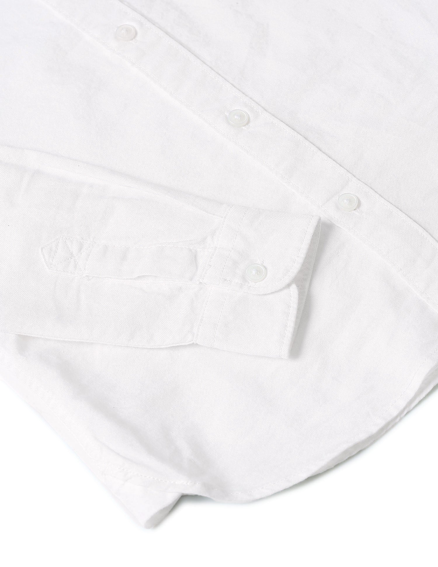 Oxford Solid Regular Fit Shirt - Image 8