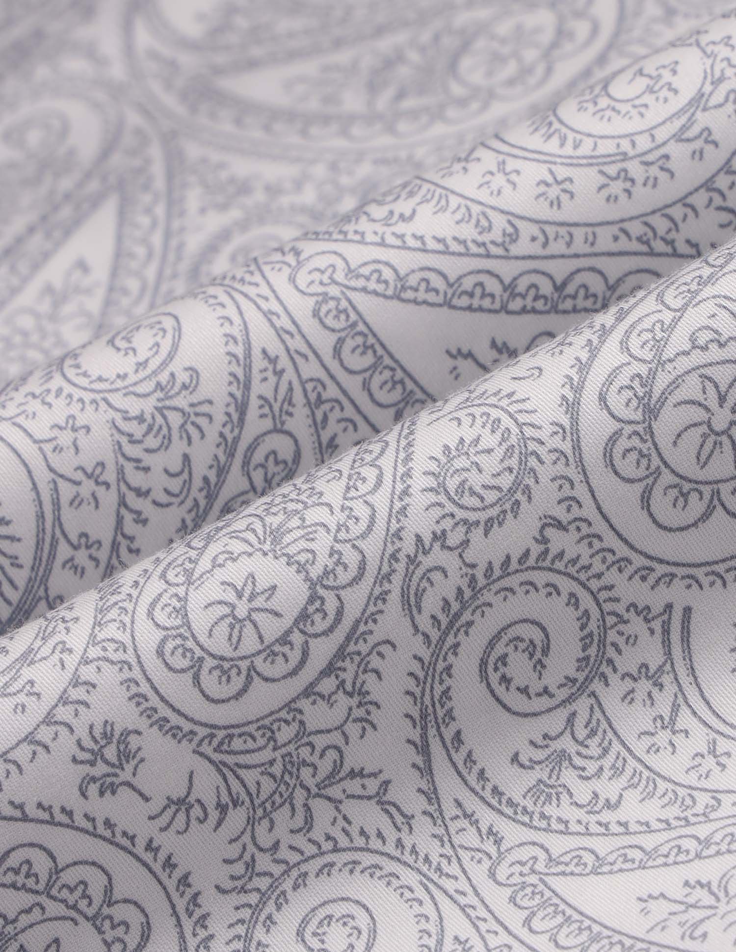 Paisley Printed Satin Shirt - Image 2