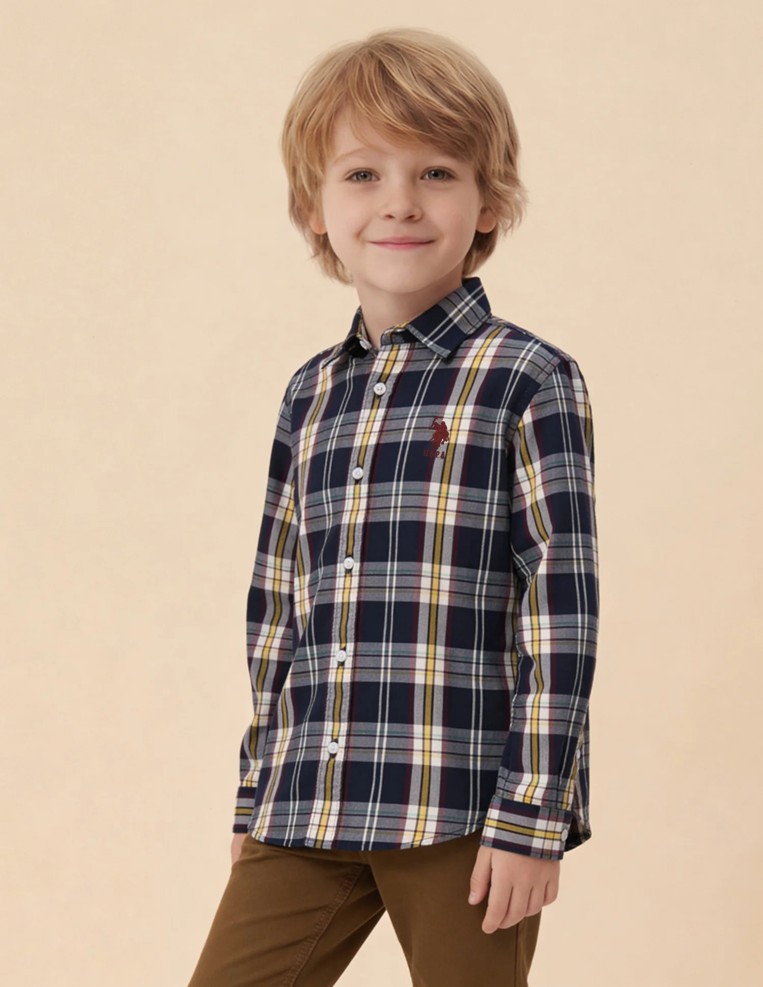 Plaid Checked Regular Fit Shirt - Image 4