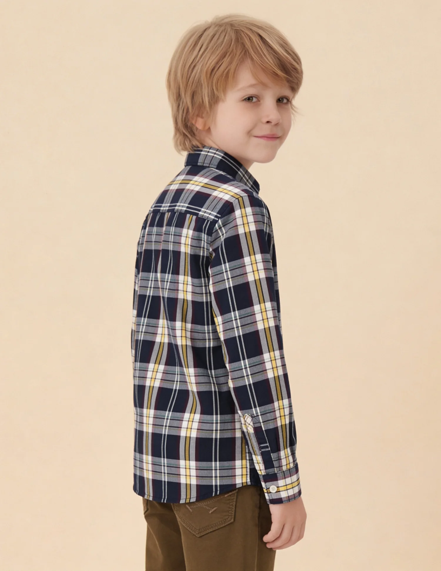 Plaid Checked Regular Fit Shirt - Image 5