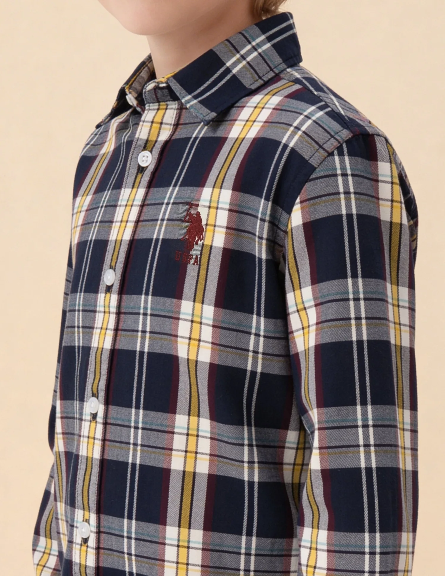 Plaid Checked Regular Fit Shirt - Image 6