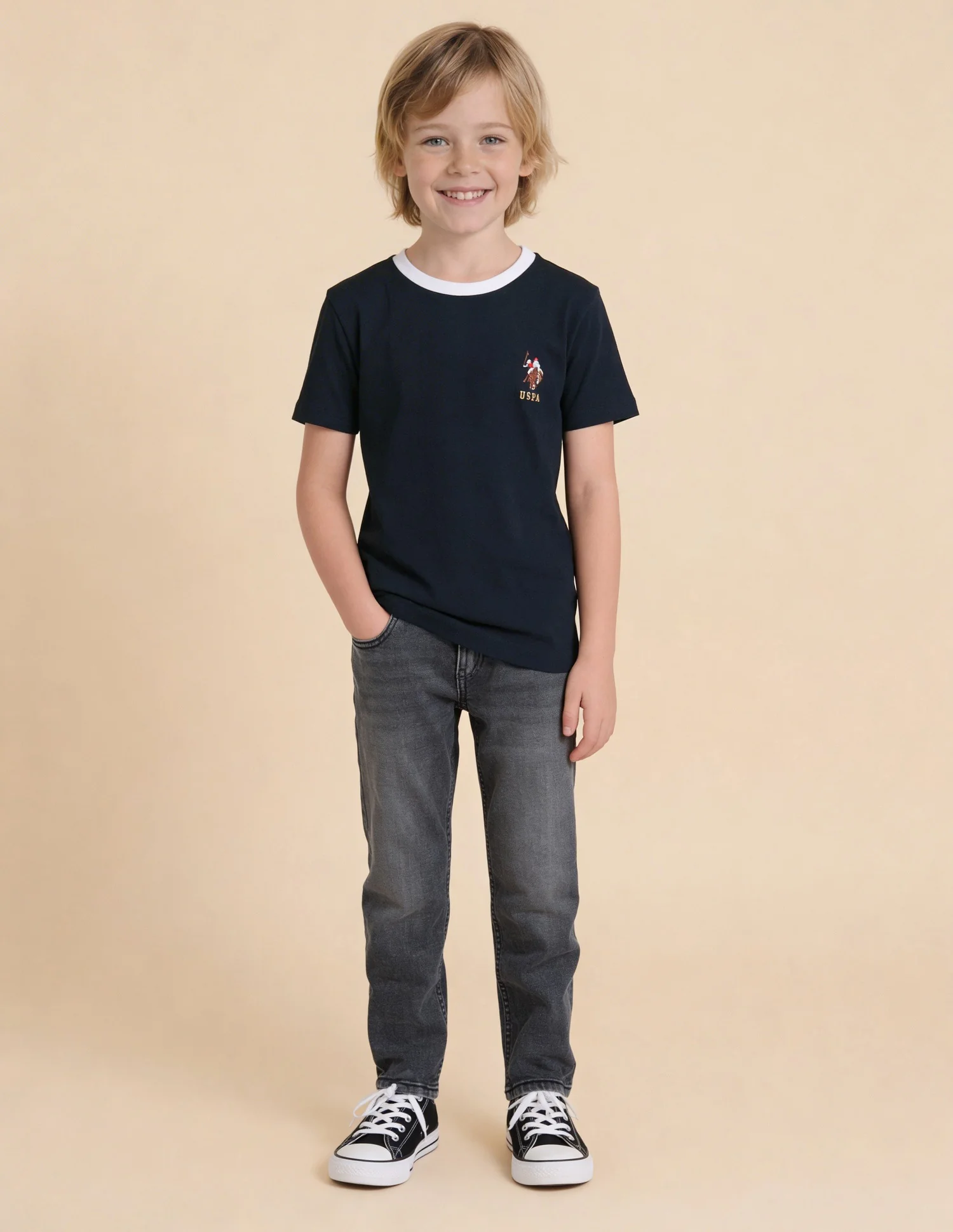 Pure Cotton Regular Fit T-Shirt - Pack Of 2 - Image 5