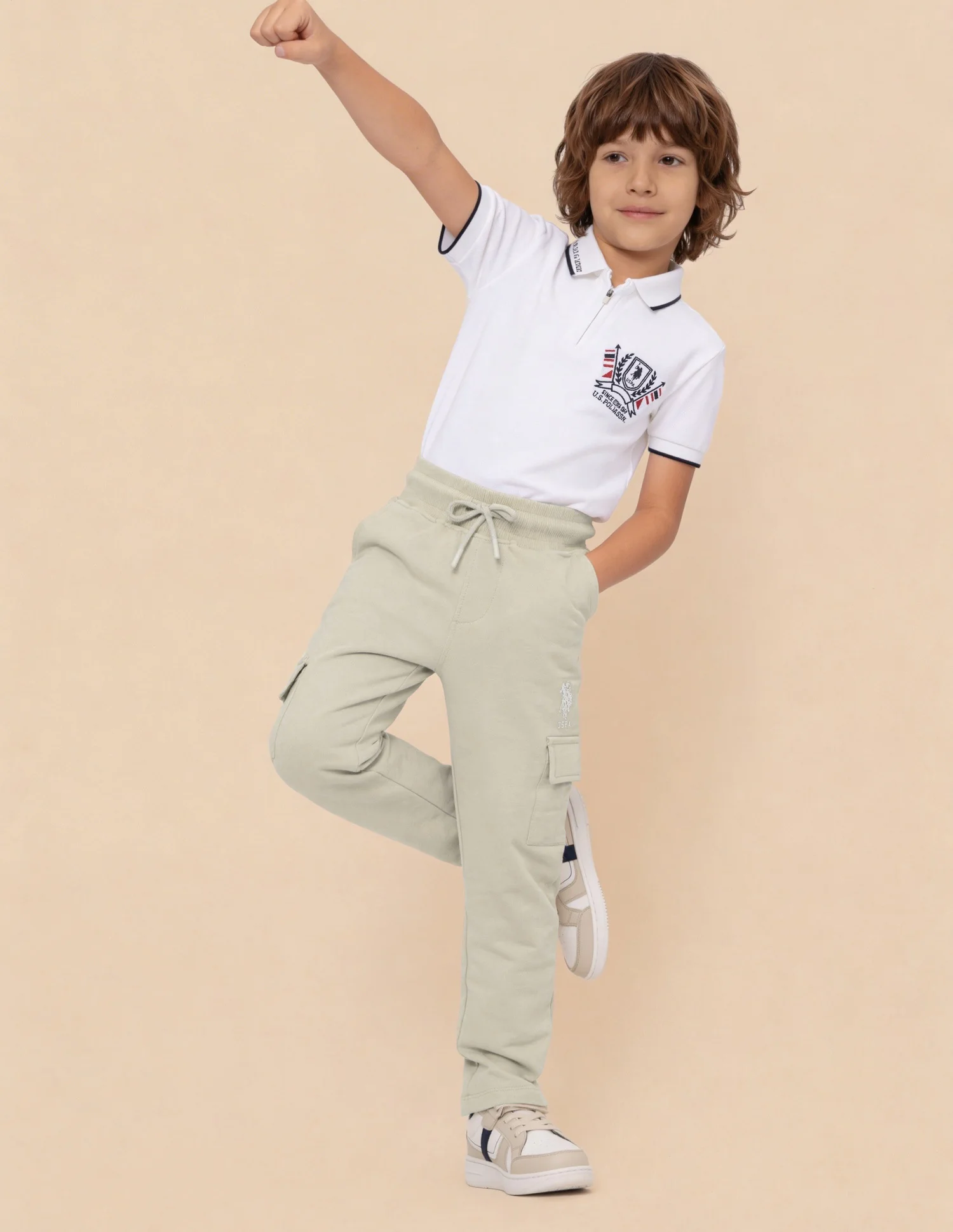 Regular Fit Mid Rise Track Pants - Image 3