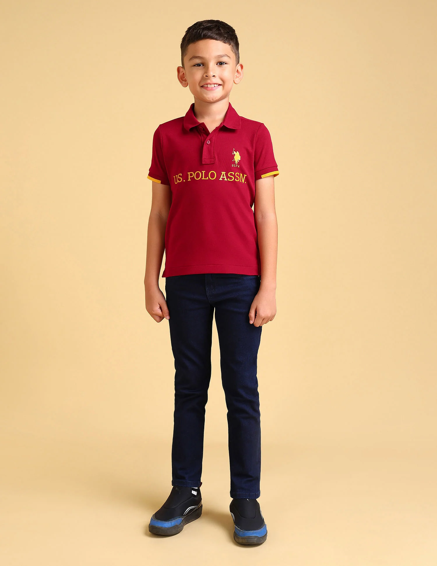 Regular fit Printed Polo Shirt - Image 3