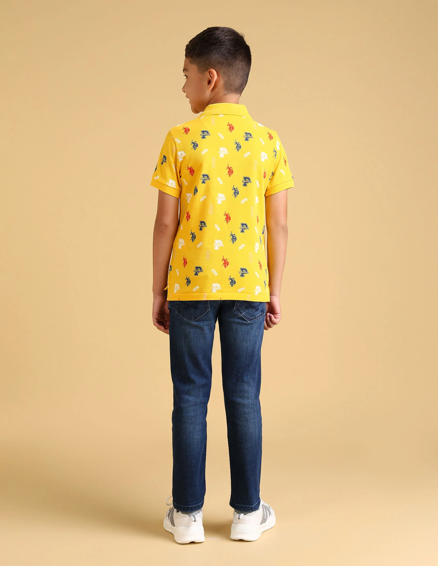 Regular fit Printed Polo Shirt - Image 4
