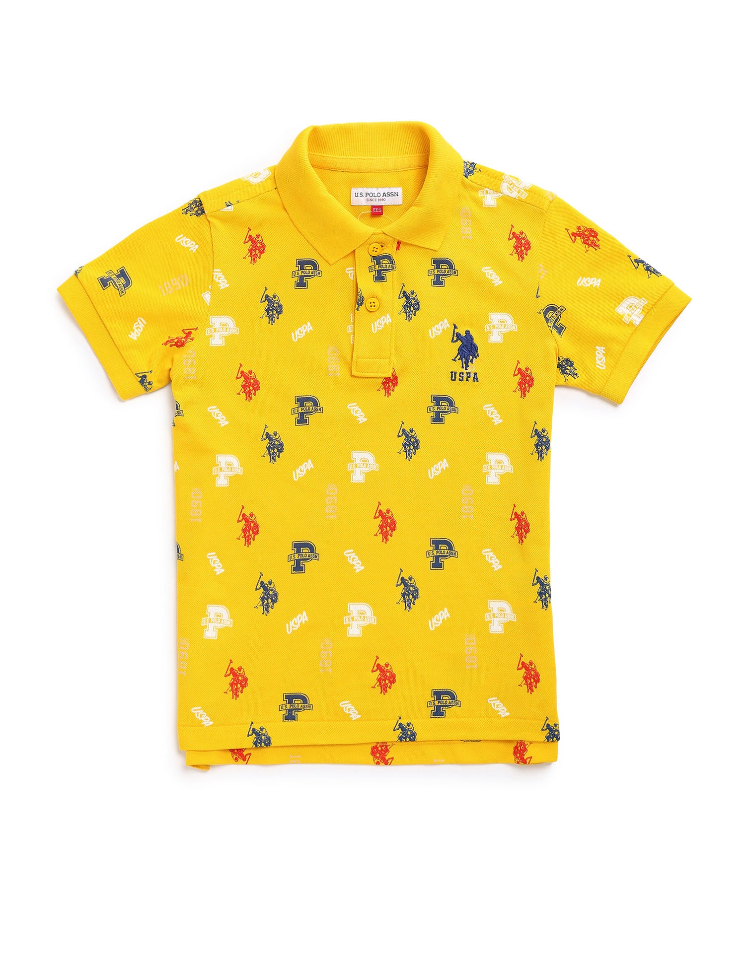 Regular fit Printed Polo Shirt - Image 5