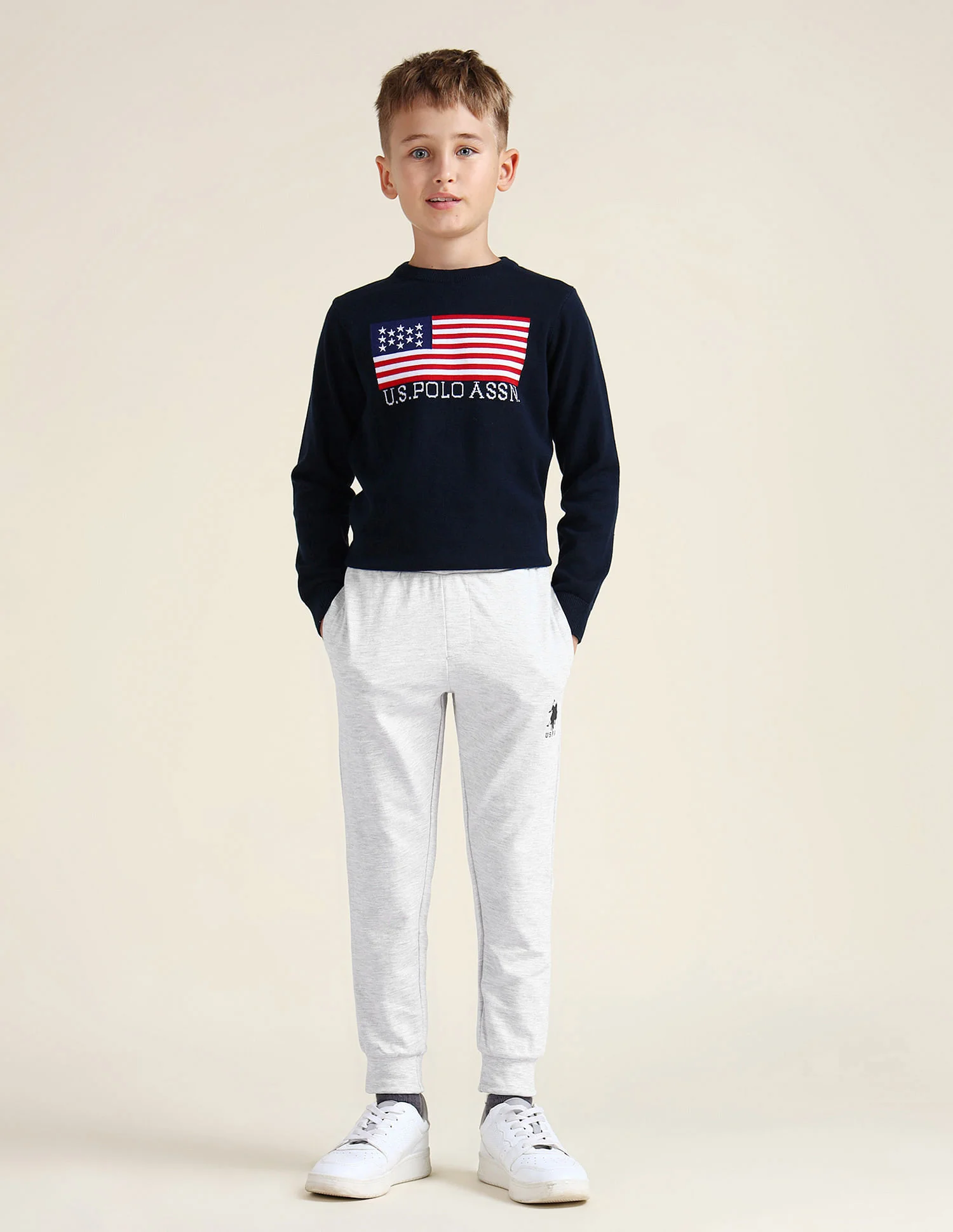 Regular Fit Solid Joggers
