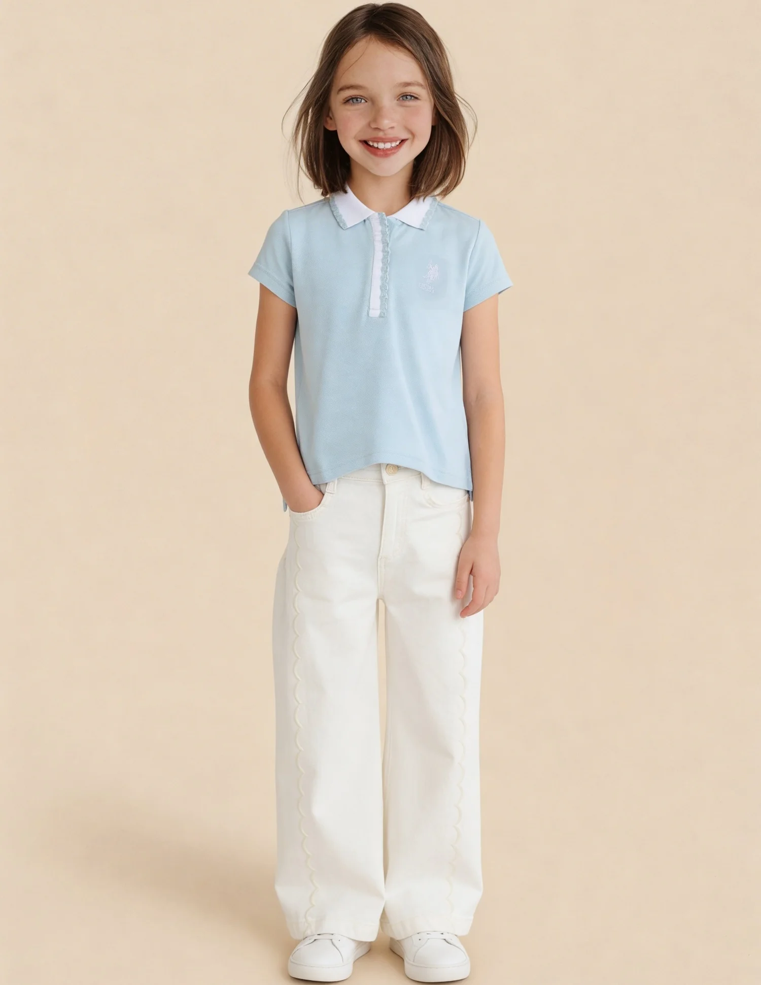 Regular Fit Solid Polo Shirt - Image 3