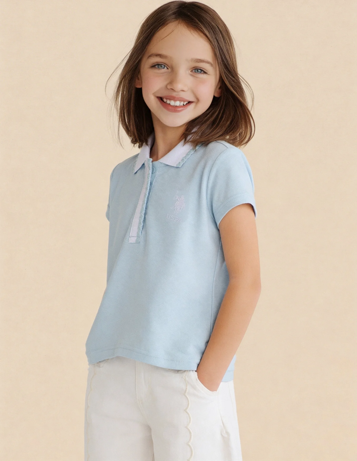 Regular Fit Solid Polo Shirt - Image 4