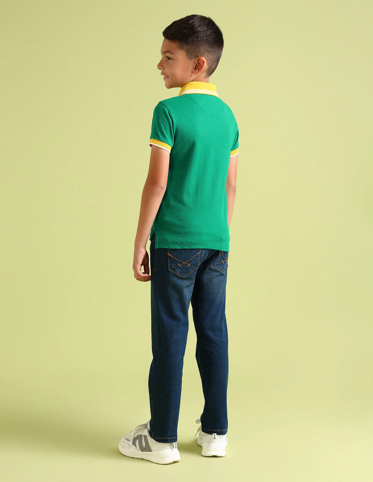 Regular fit Solid Polo Shirt - Image 4