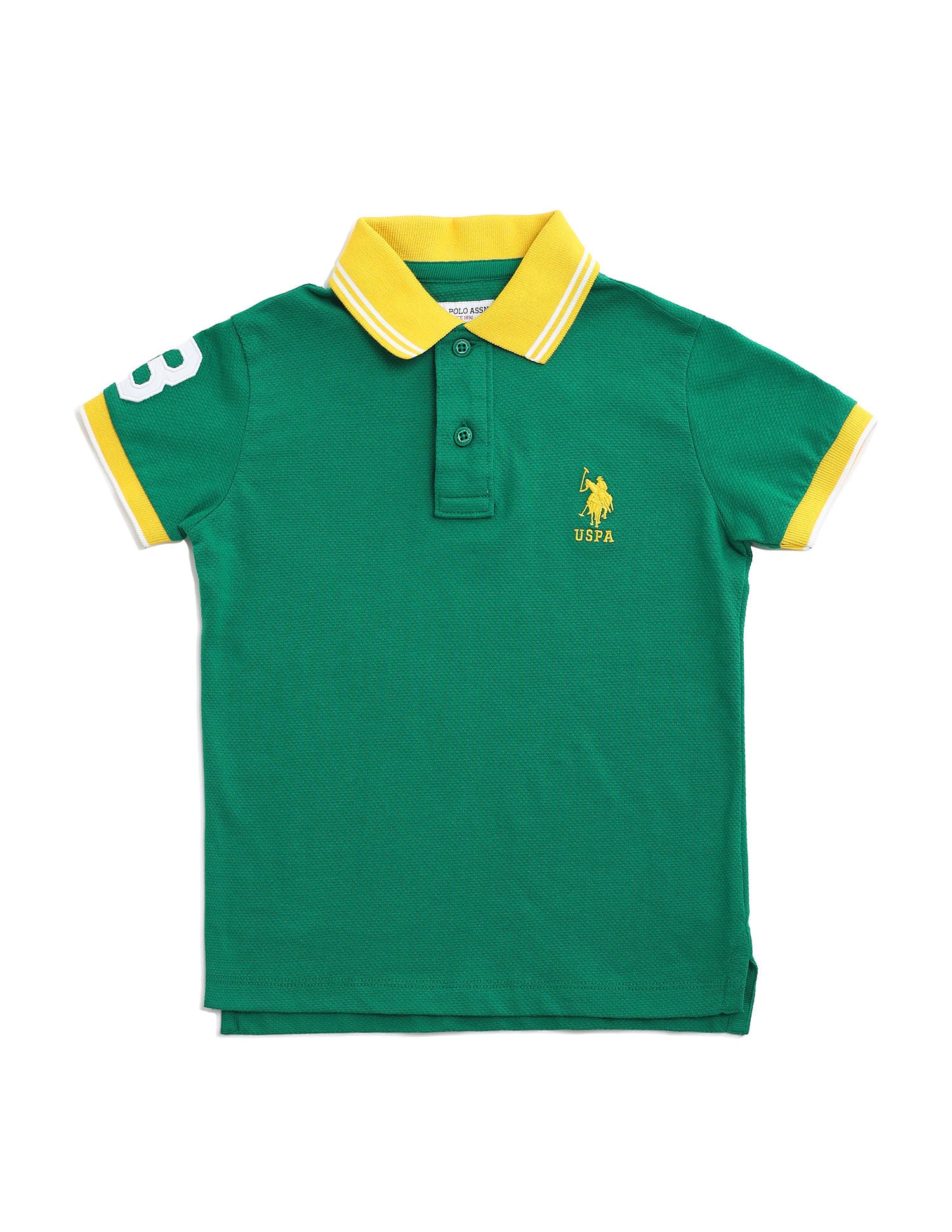Regular fit Solid Polo Shirt - Image 5