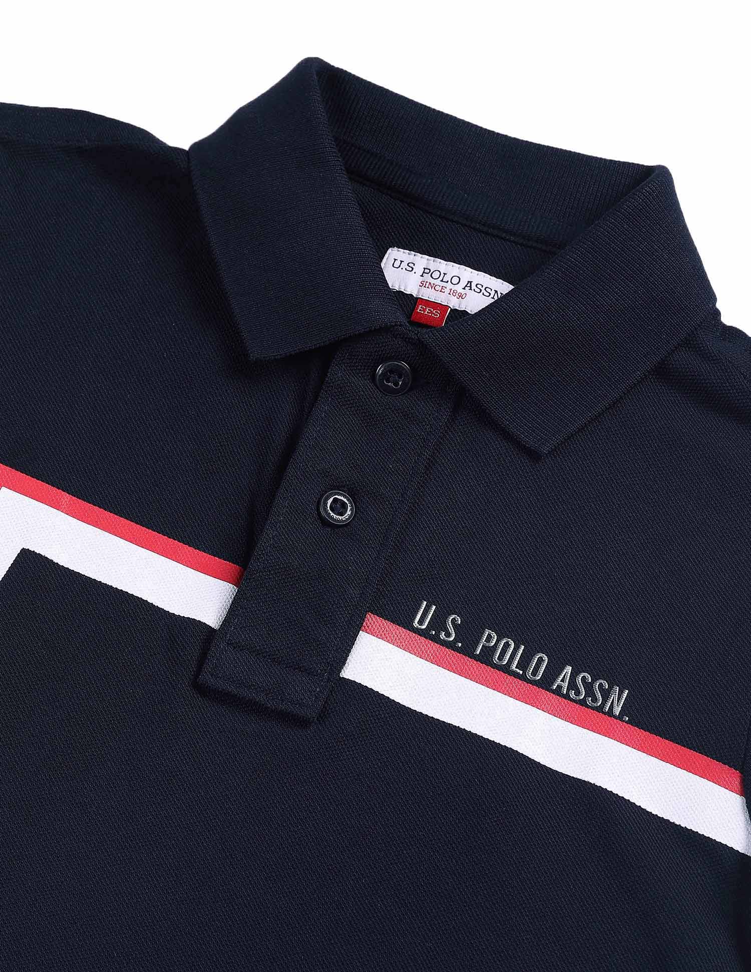 Regular fit Striped Polo Shirt - Image 7