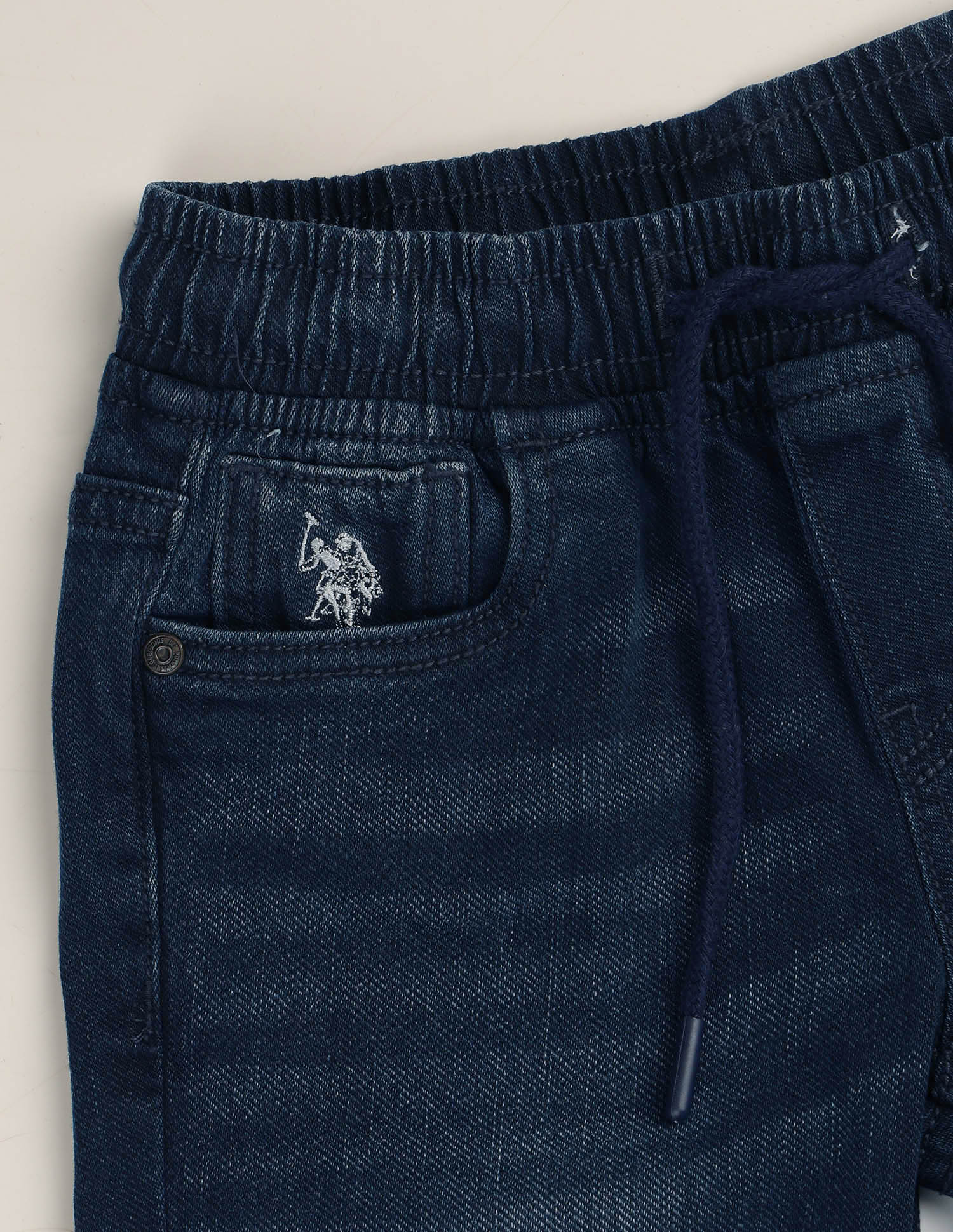 Relaxed Fit Blue Jeans - Image 2