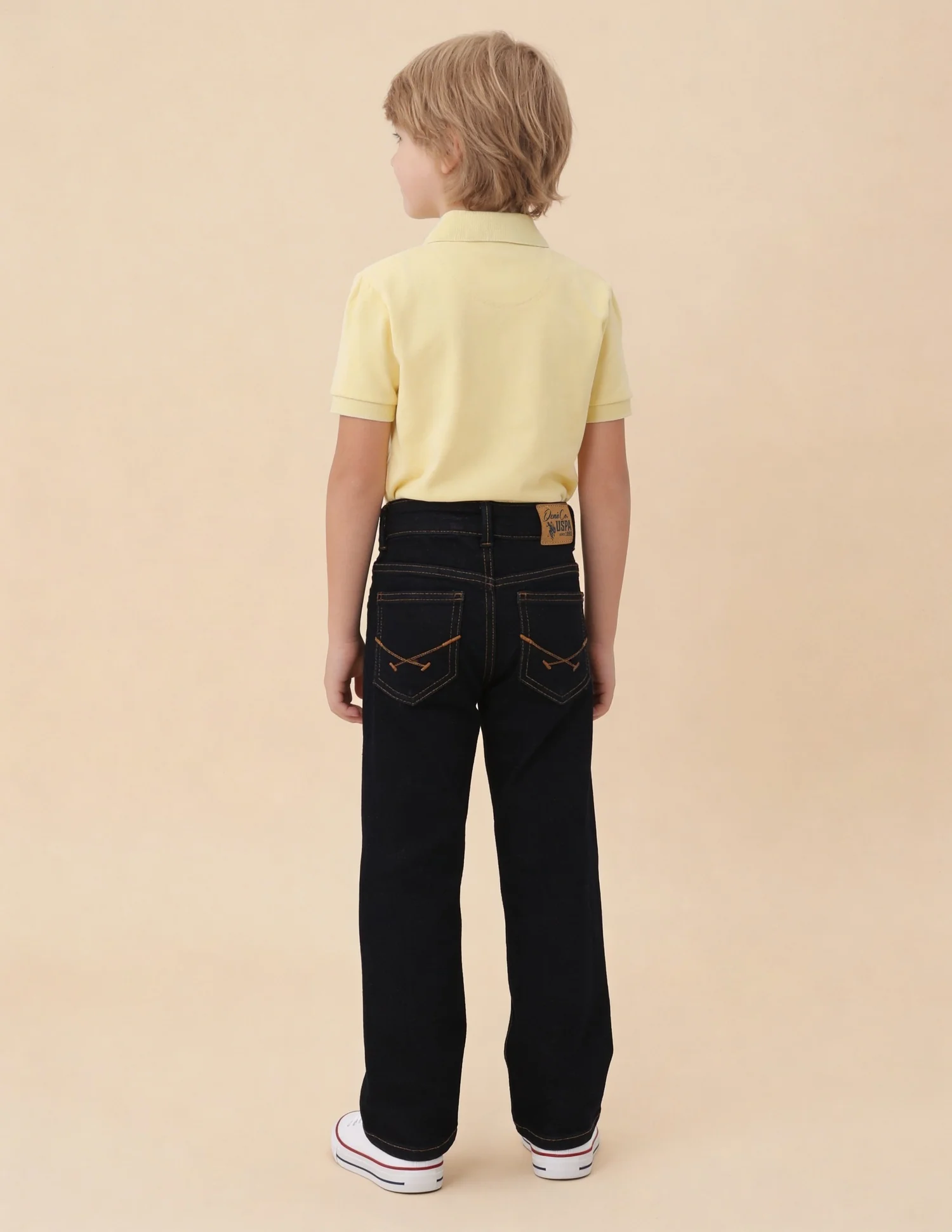 Relaxed Fit Blue Jeans - Image 4