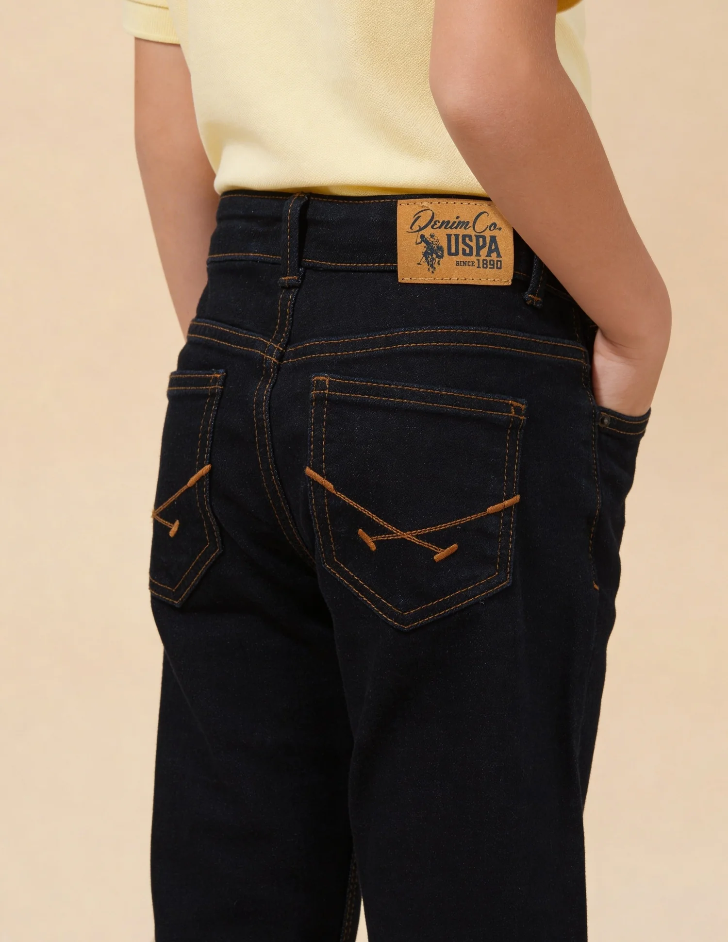 Relaxed Fit Blue Jeans - Image 5