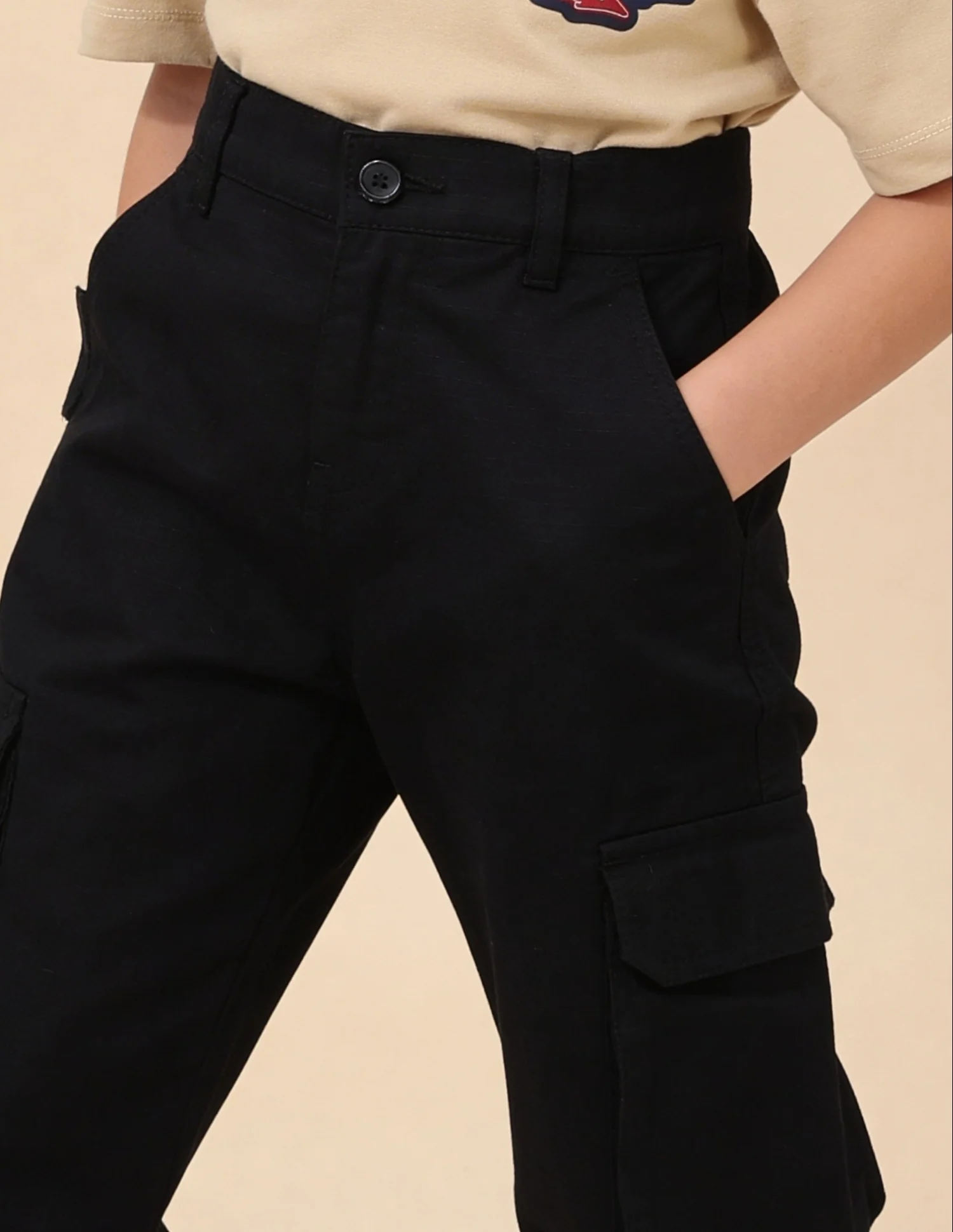 Relaxed Fit Checked Trousers - Image 5
