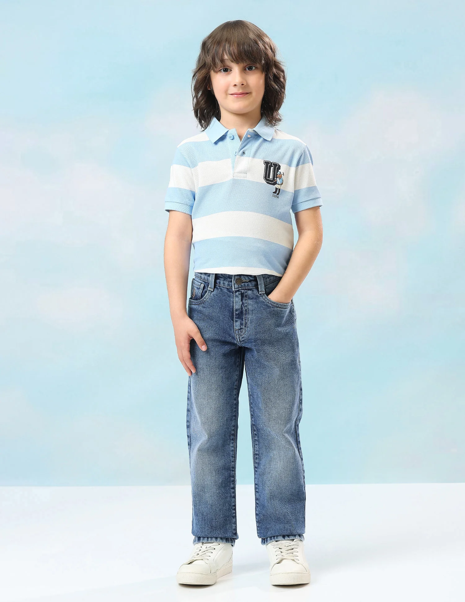Relaxed Fit Mid Rise Jeans - Image 3