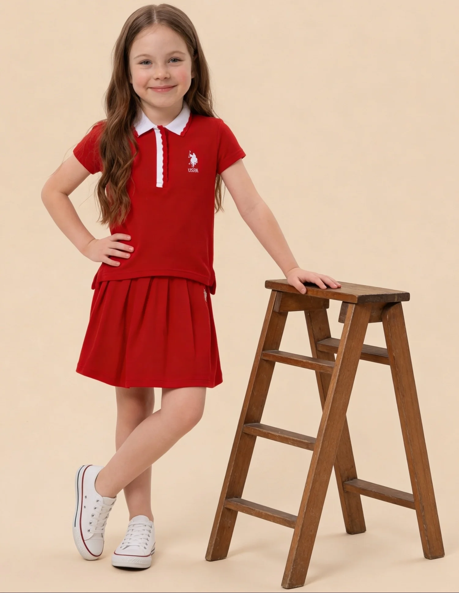 Relaxed Fit Solid Polo Shirt