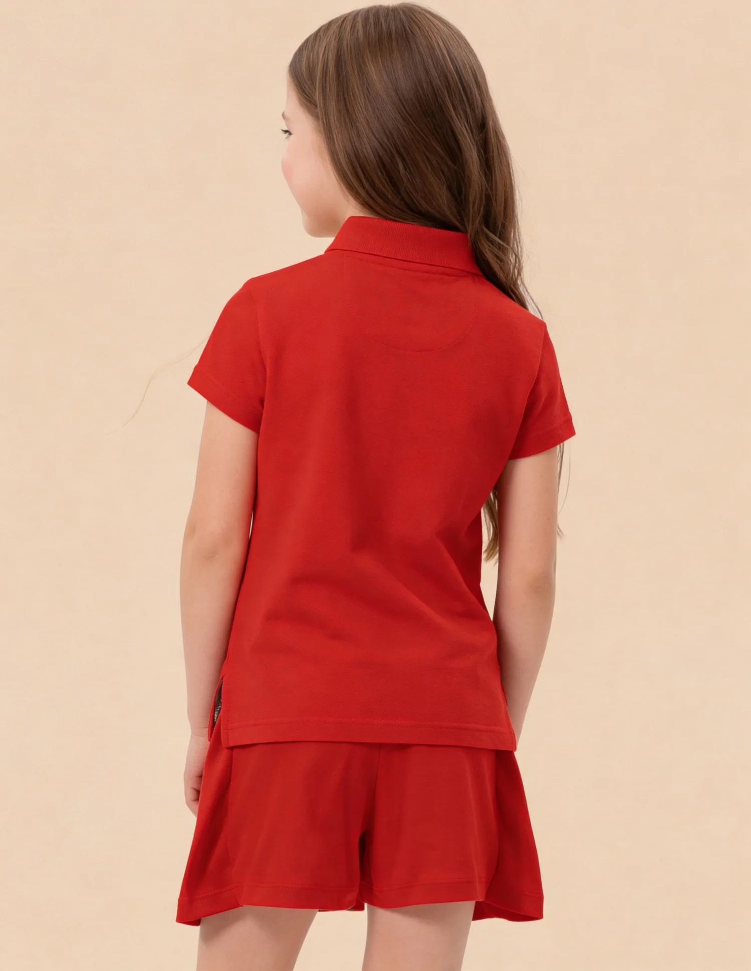 Relaxed Fit Solid Polo Shirt - Image 5