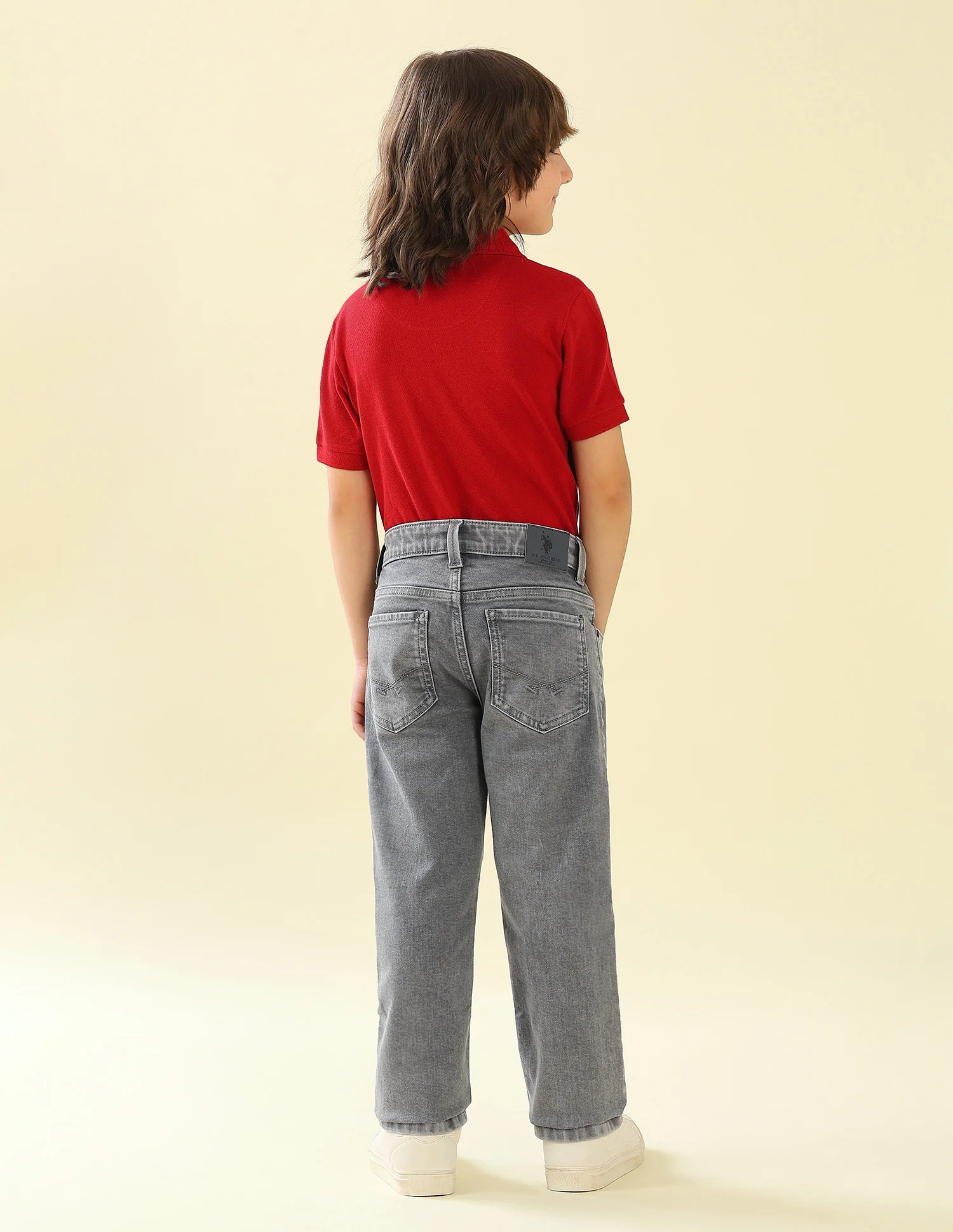 Relaxed Fit Stone Washed Jeans - Image 5