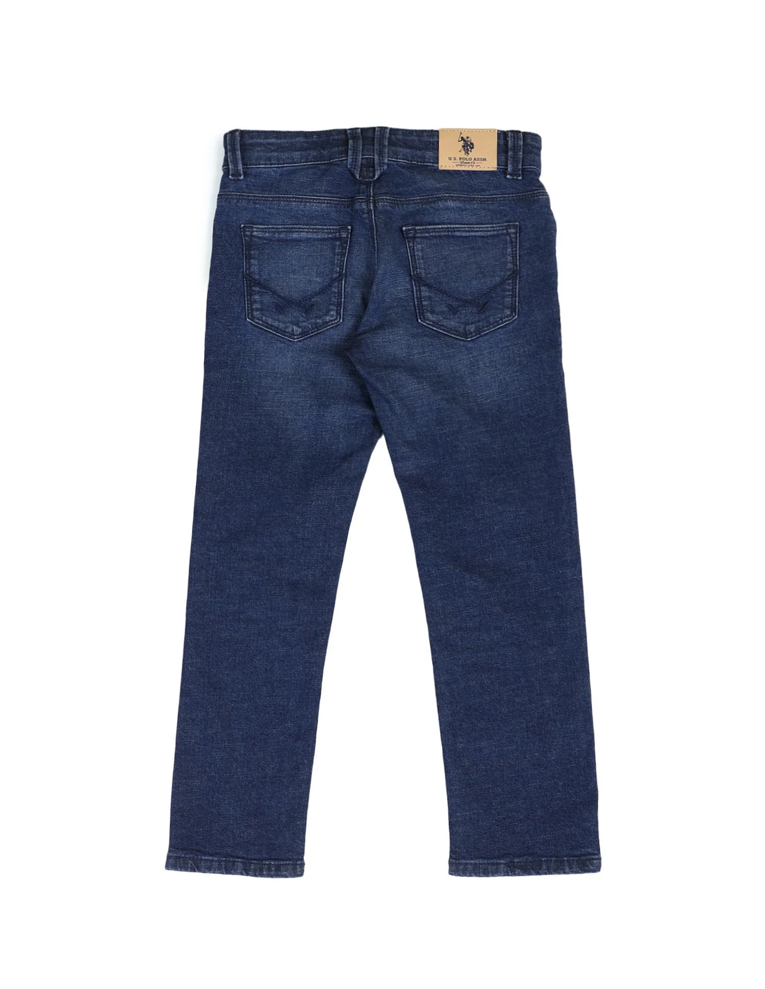 Relaxed Fit Stone Washed Jeans - Image 6