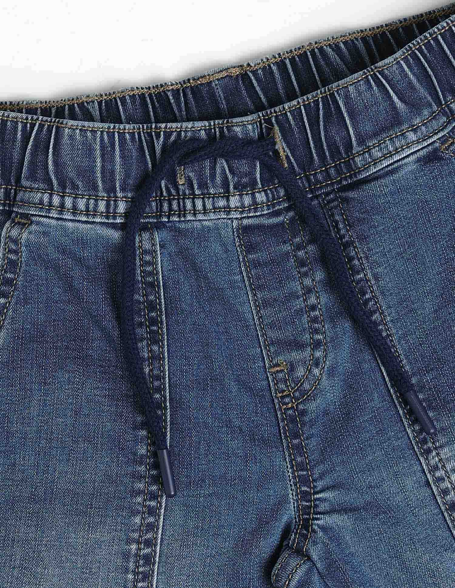 Relaxed Fit Stone Washed Jeans - Image 2