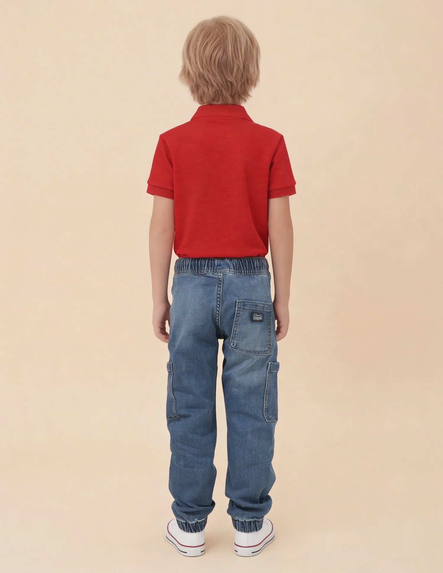Relaxed Fit Stone Washed Jeans - Image 4