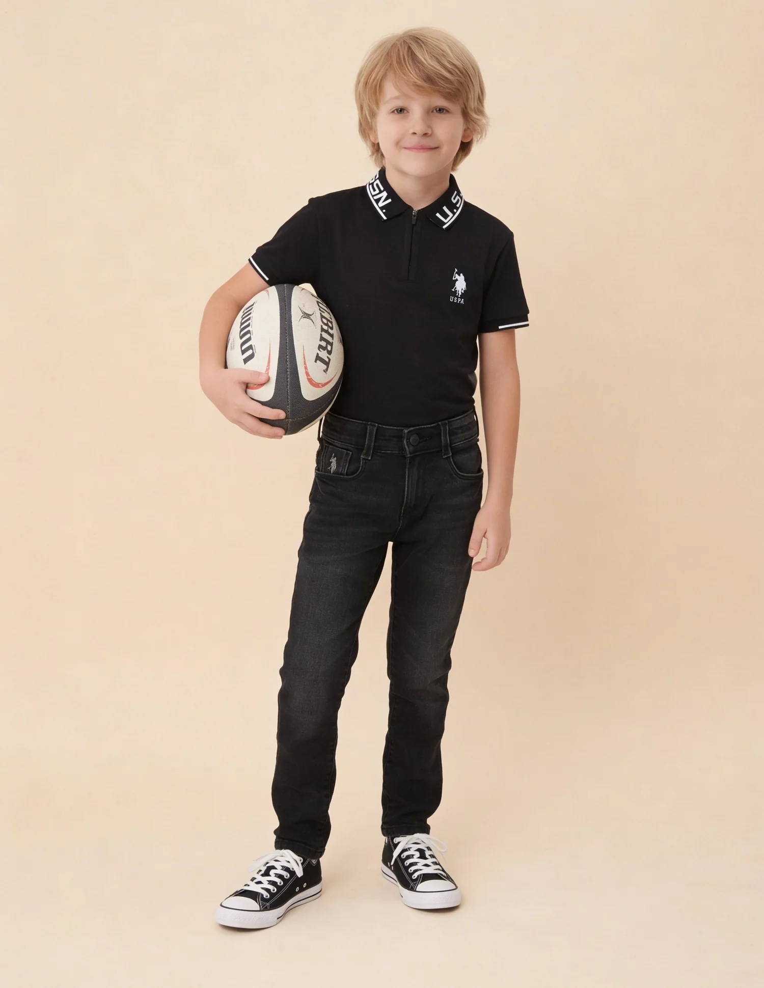 Slim Fit Black Jeans - Image 3