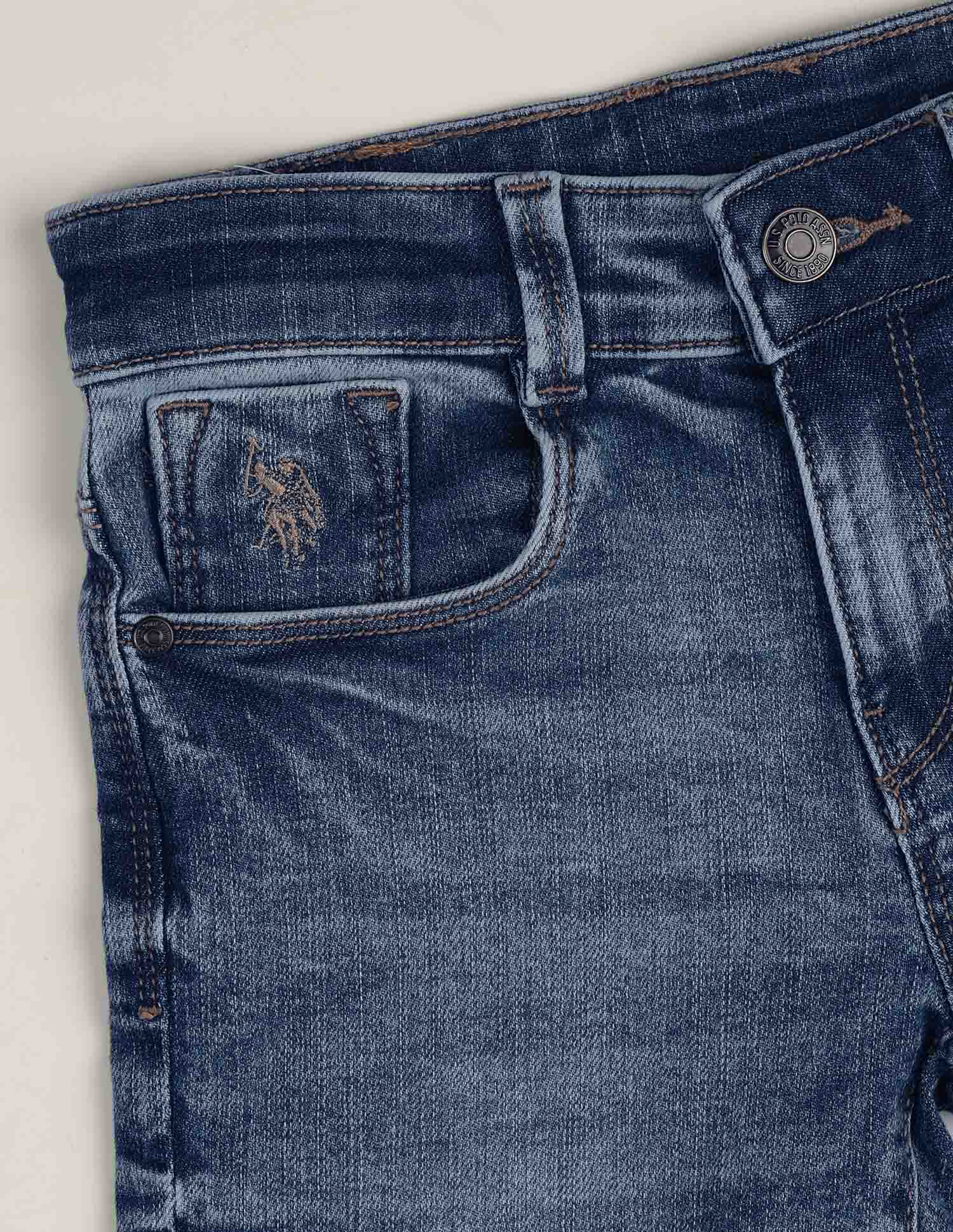 Slim Fit Blue Jeans - Image 2