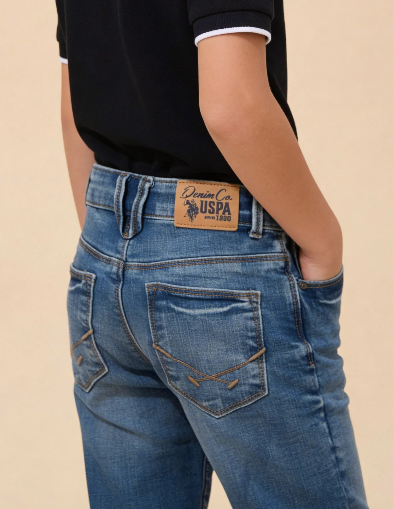 Slim Fit Blue Jeans - Image 5