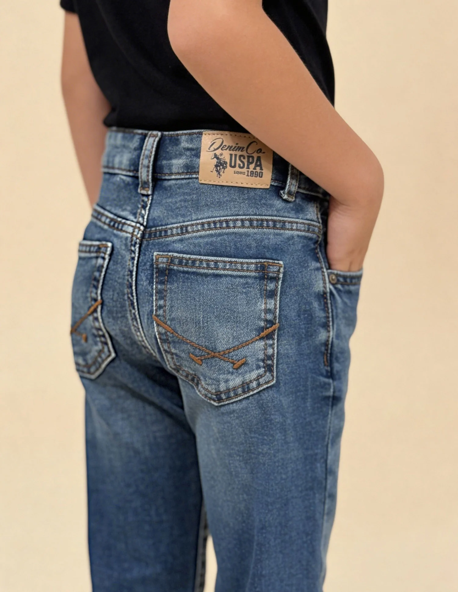 Slim Fit Blue Jeans - Image 5
