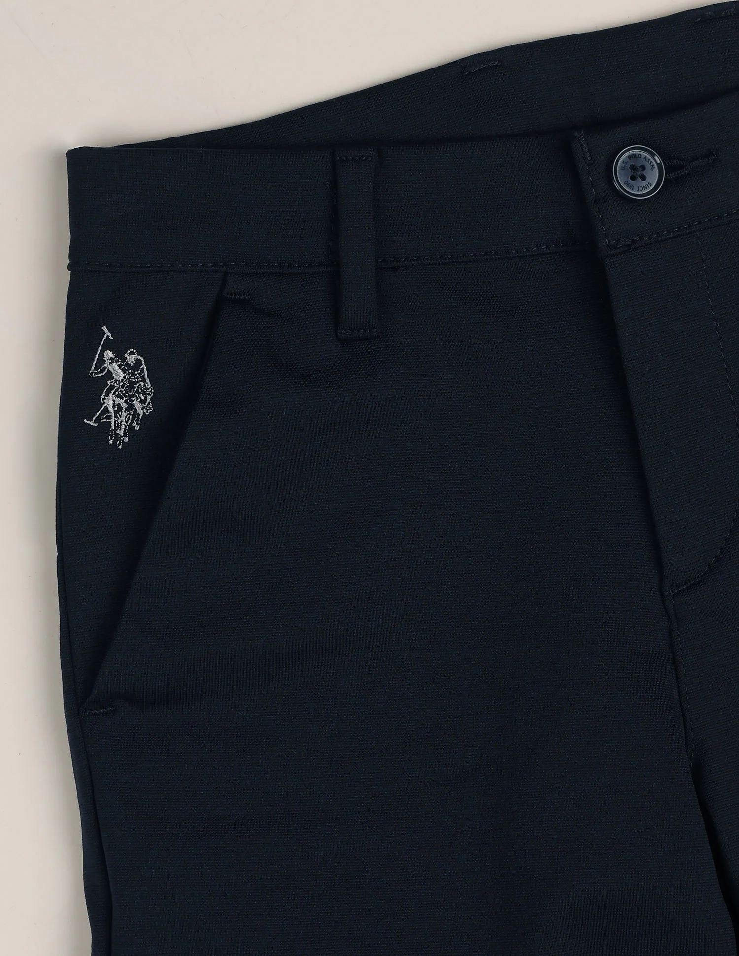 Slim Fit Knitted Trousers - Image 2