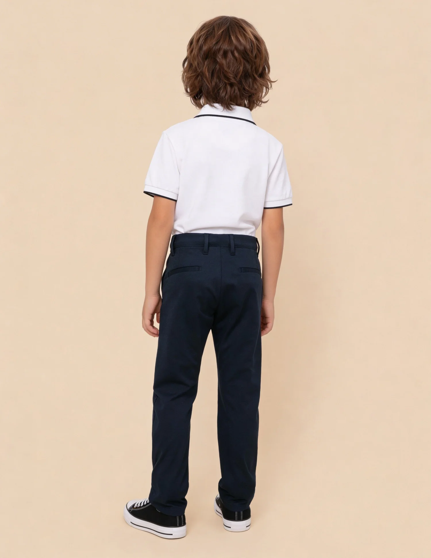 Slim Fit Knitted Trousers - Image 4