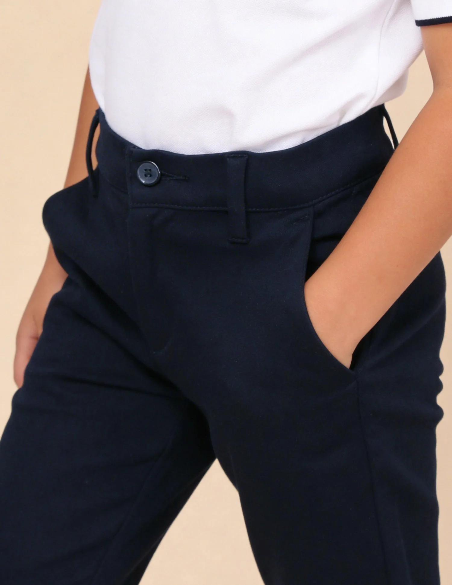 Slim Fit Knitted Trousers - Image 5