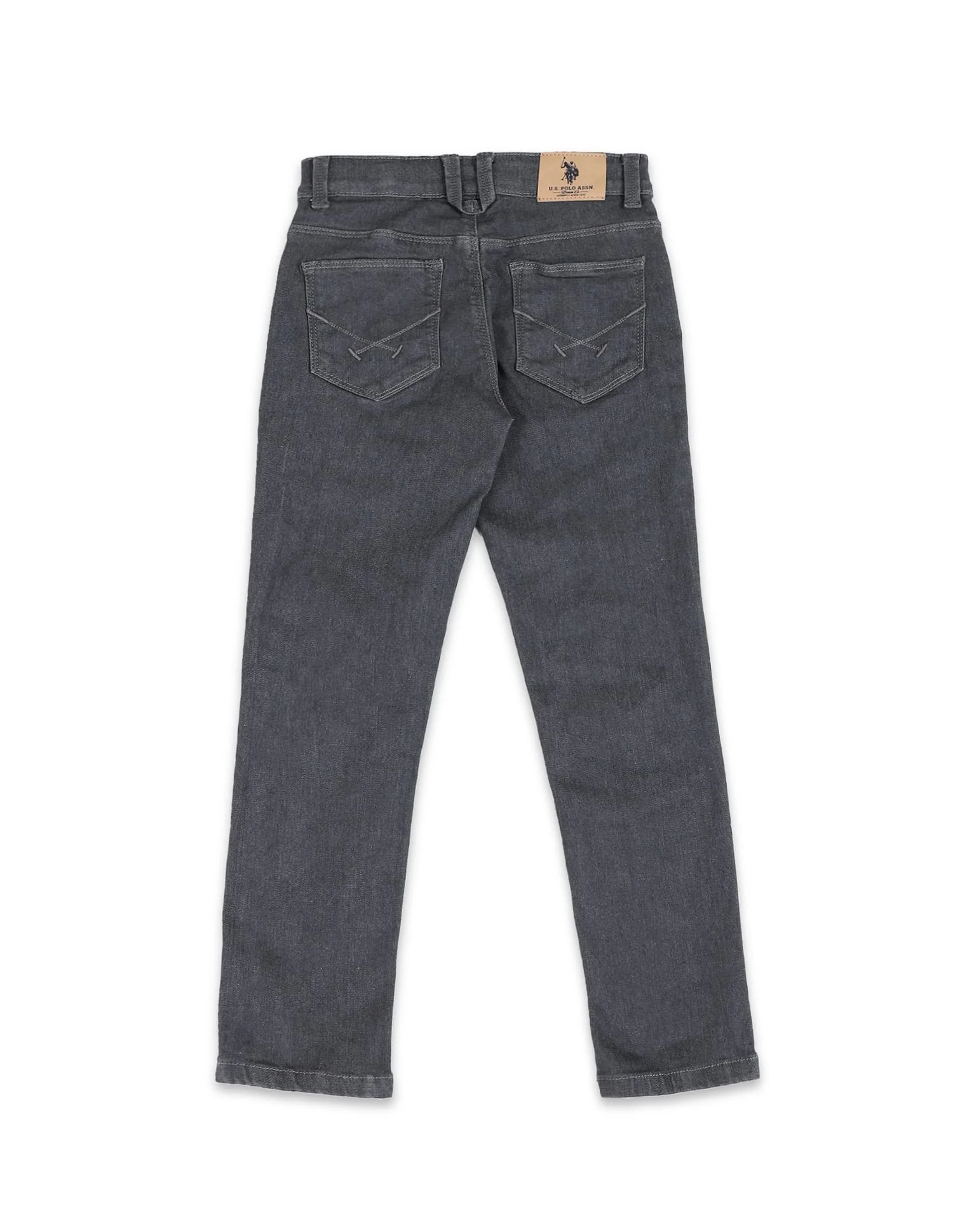 Slim Fit Rinsed Jeans - Image 6