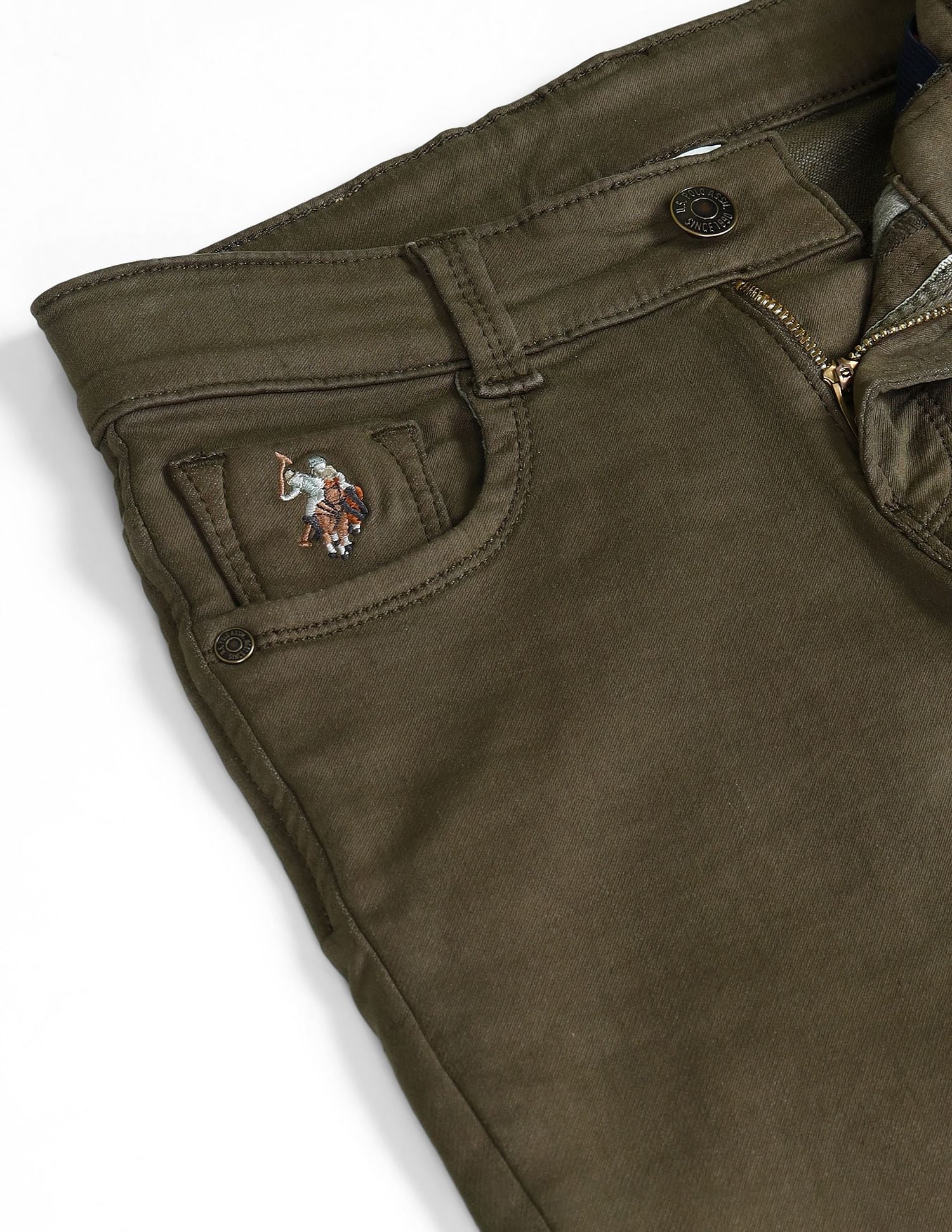 Slim Fit Rinsed Jeans - Image 2