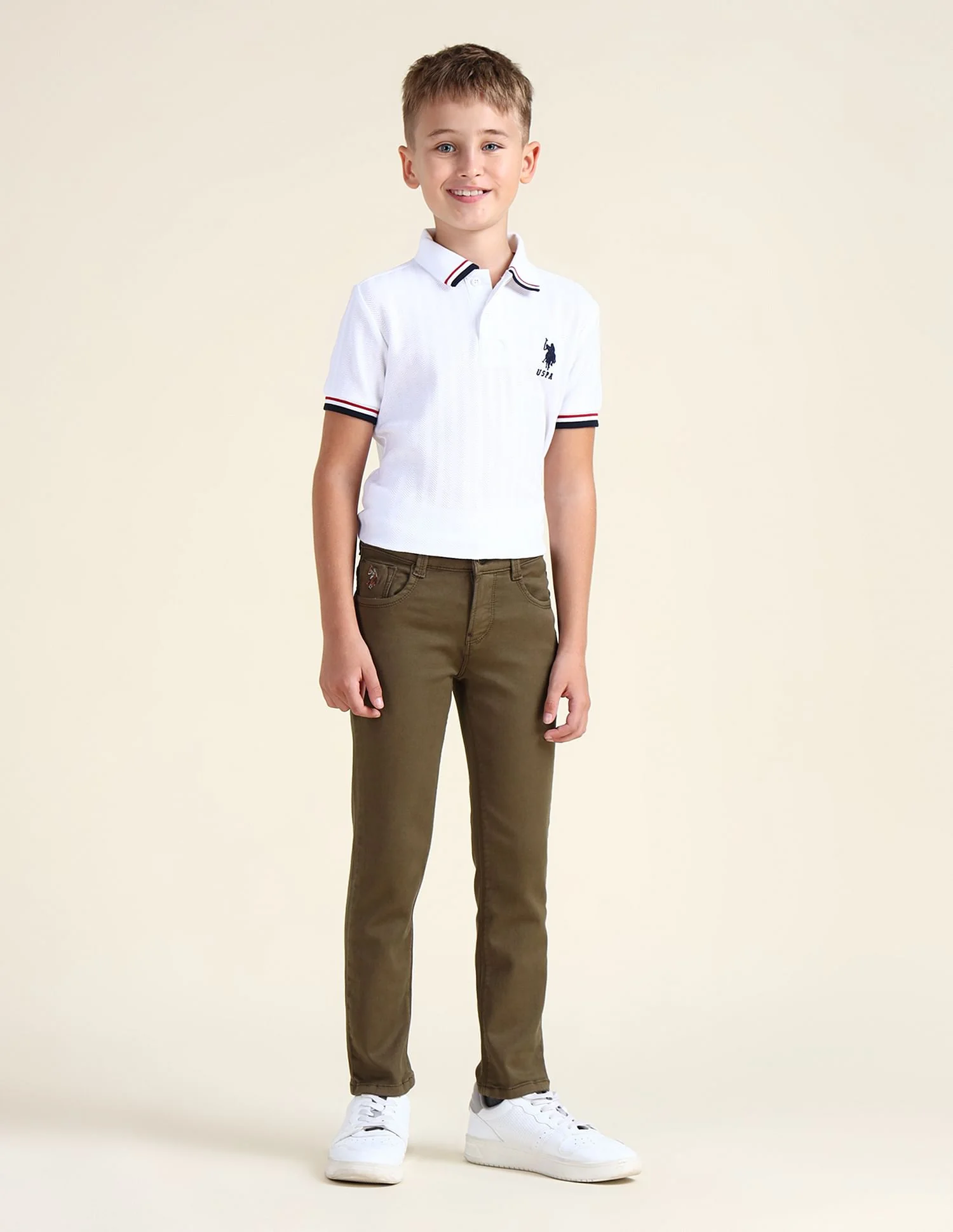 Slim Fit Rinsed Jeans - Image 3