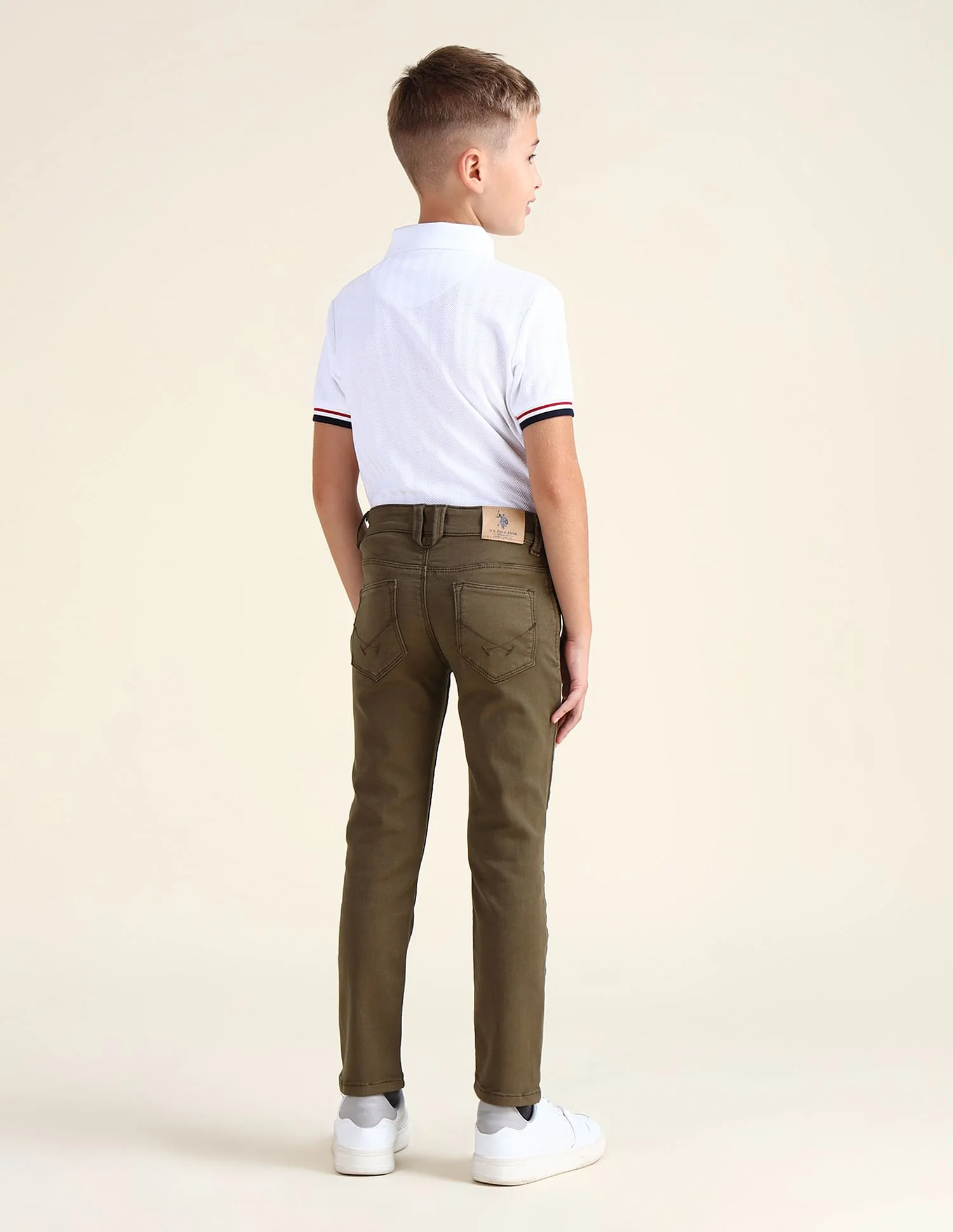 Slim Fit Rinsed Jeans - Image 4