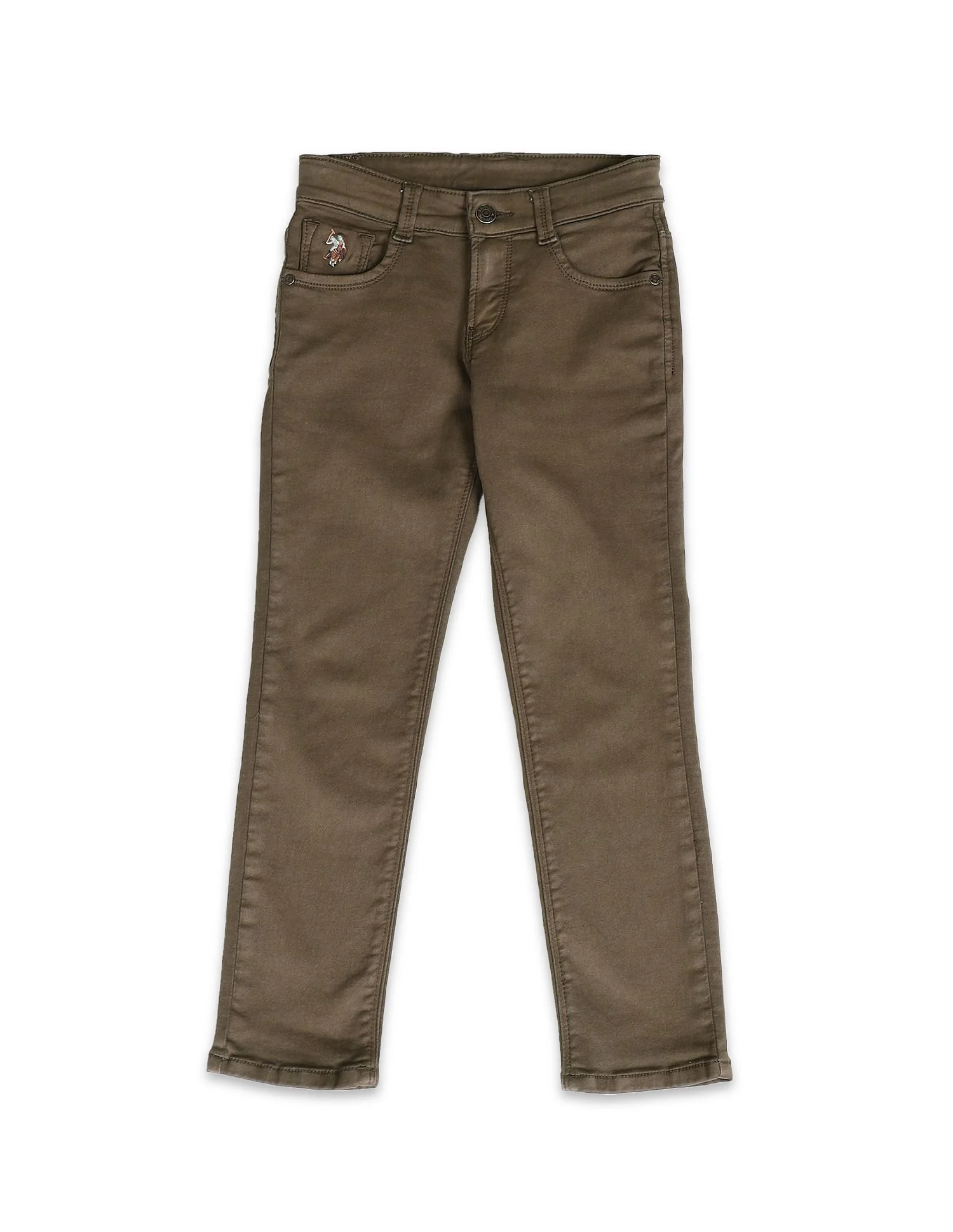 Slim Fit Rinsed Jeans - Image 5