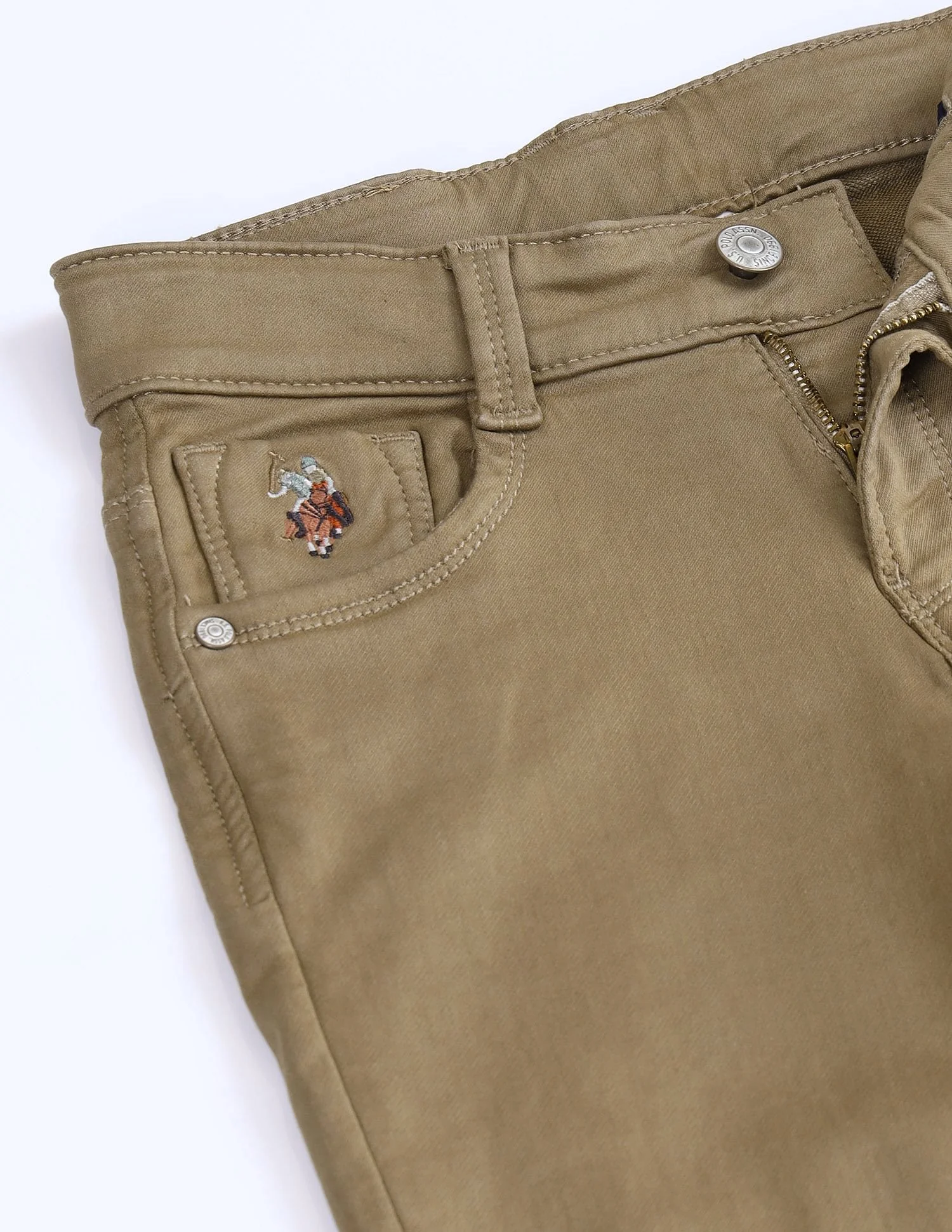 Slim Fit Rinsed Jeans - Image 2