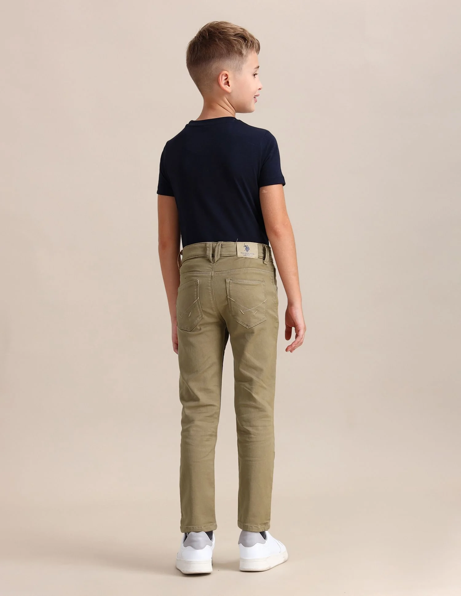 Slim Fit Rinsed Jeans - Image 4