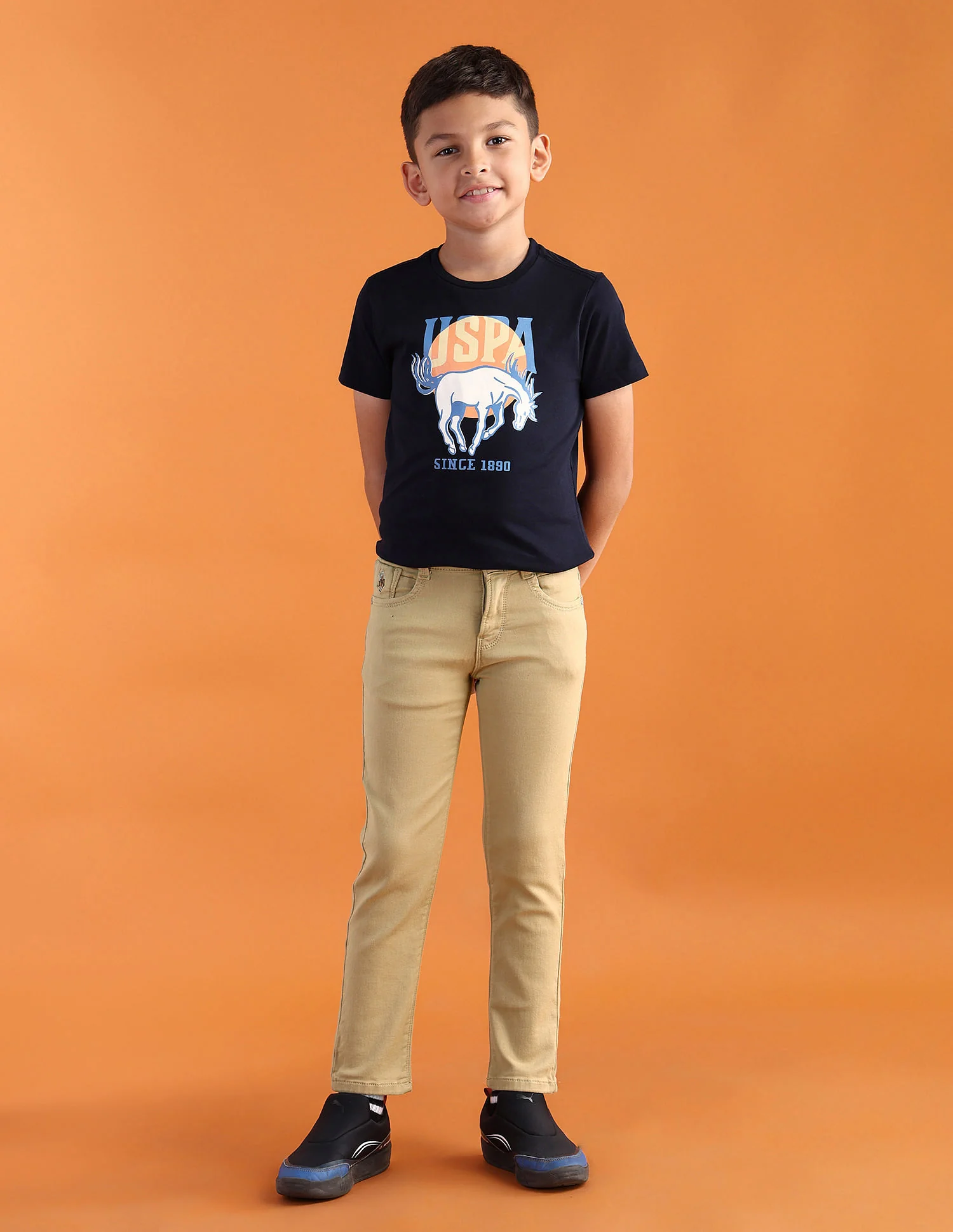 Slim fit Solid Jeans - Image 3