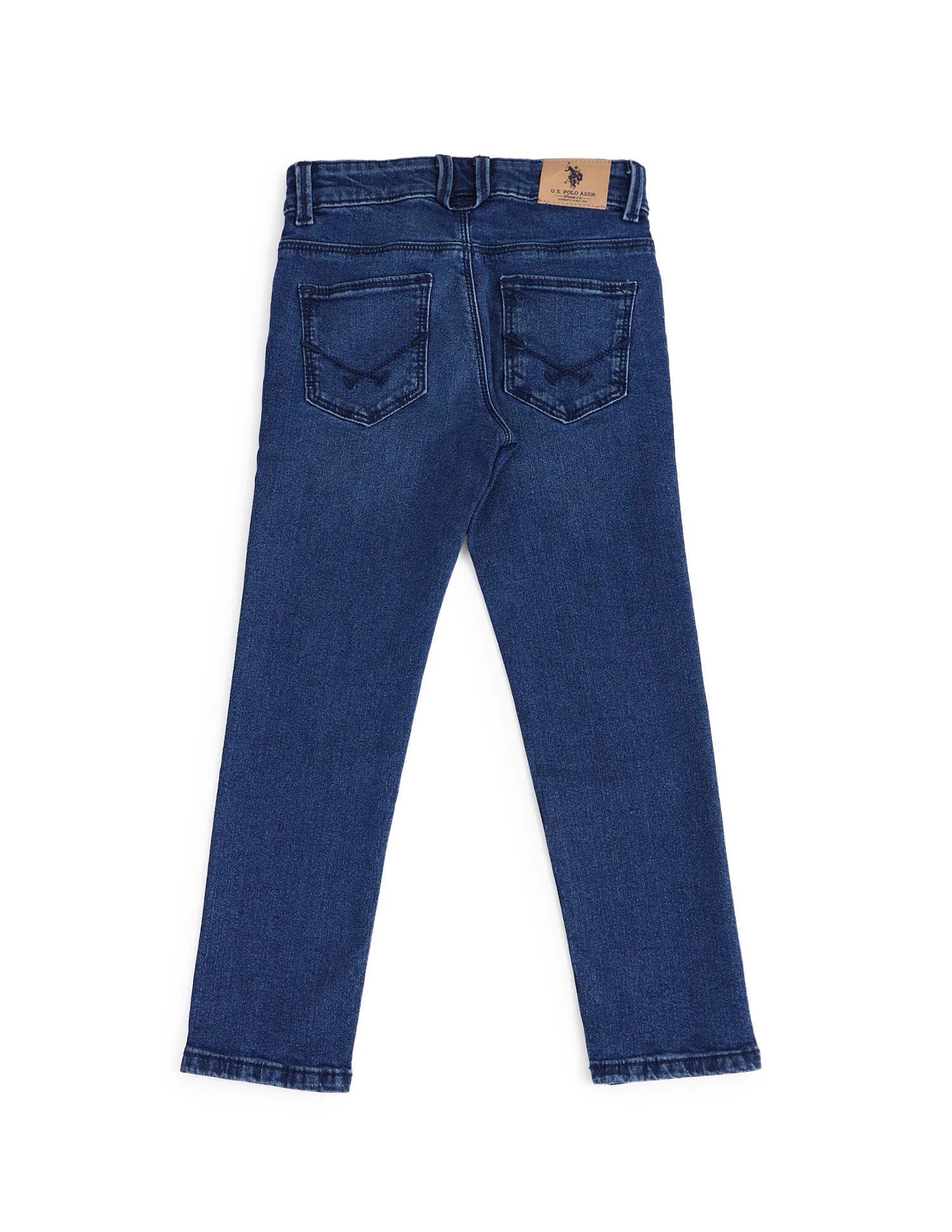 Slim Fit Stone Washed Jeans - Image 6