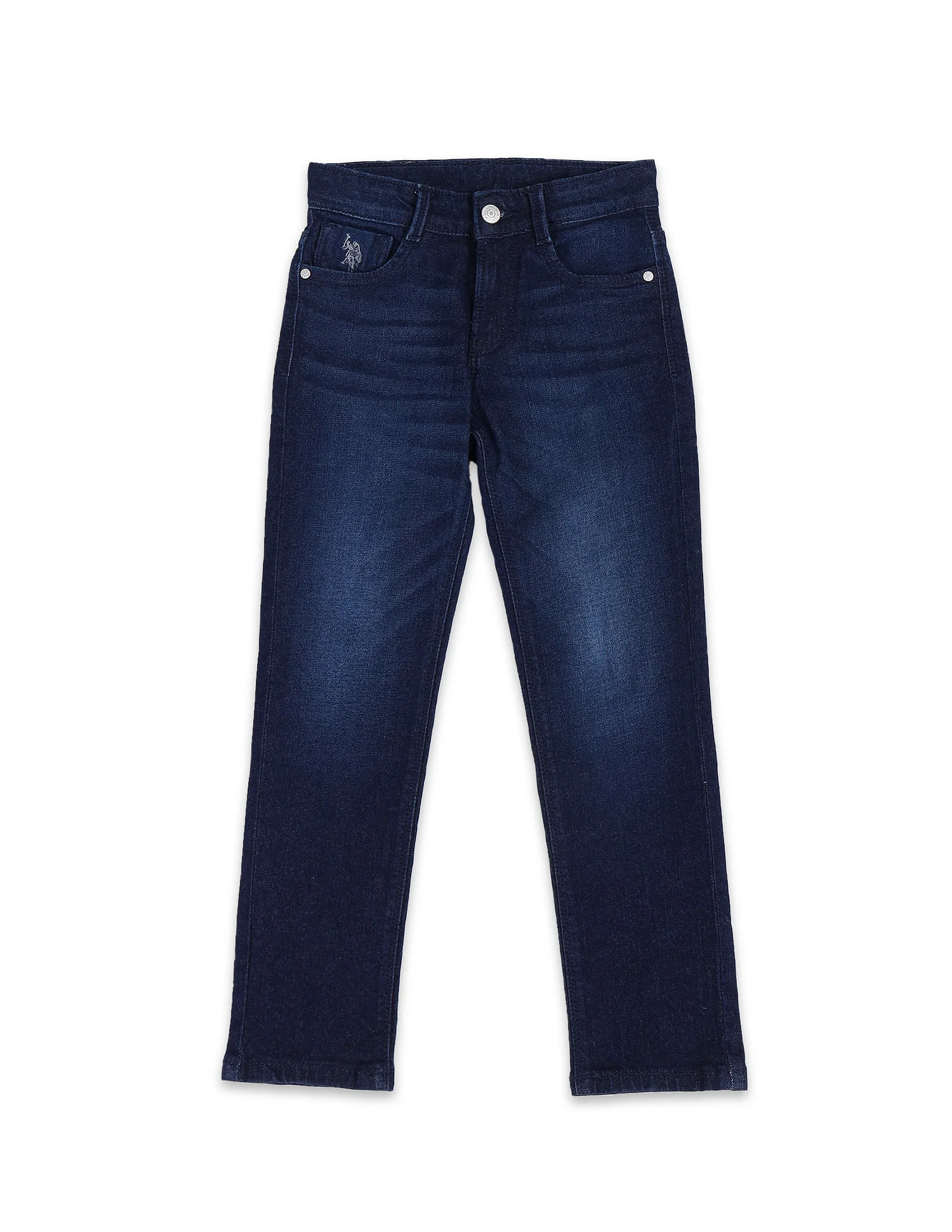 Slim Fit Stone Washed Jeans - Image 5