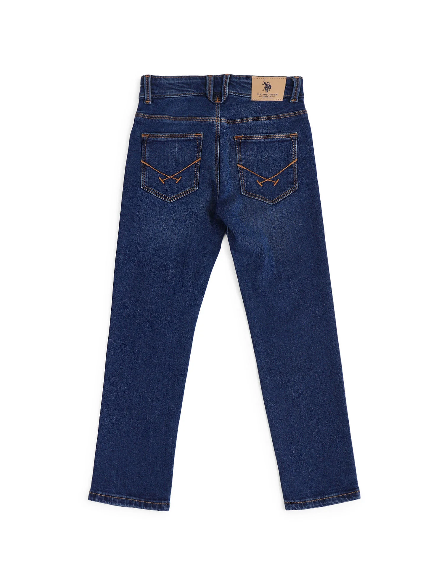 Slim Fit Stone Washed Jeans - Image 6