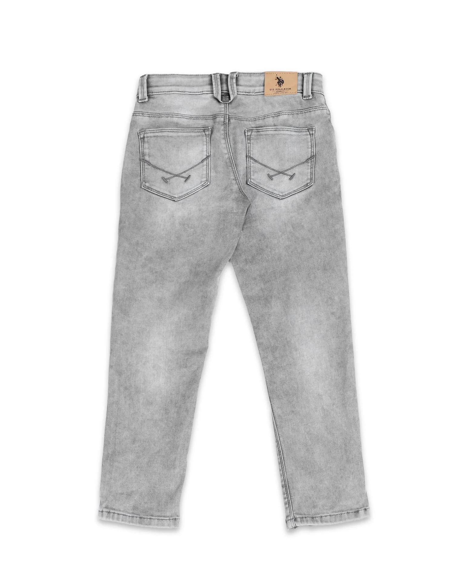 Slim Fit Stone Washed Jeans - Image 6